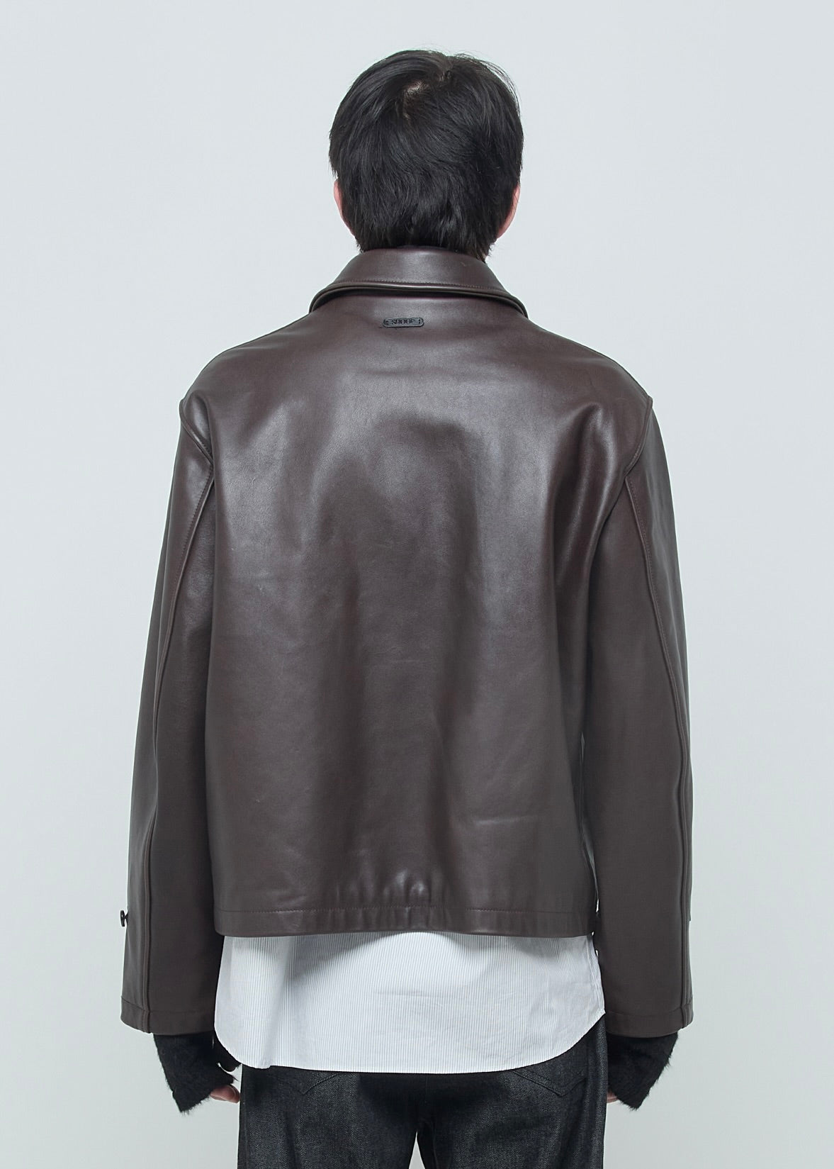 SHOOP 26AW EVERYDAY LEATHER JACKET / Brown