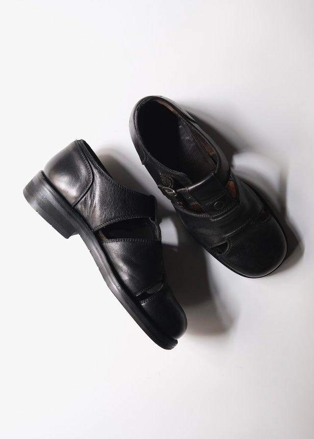 90’s Y's for men leather mule sandals