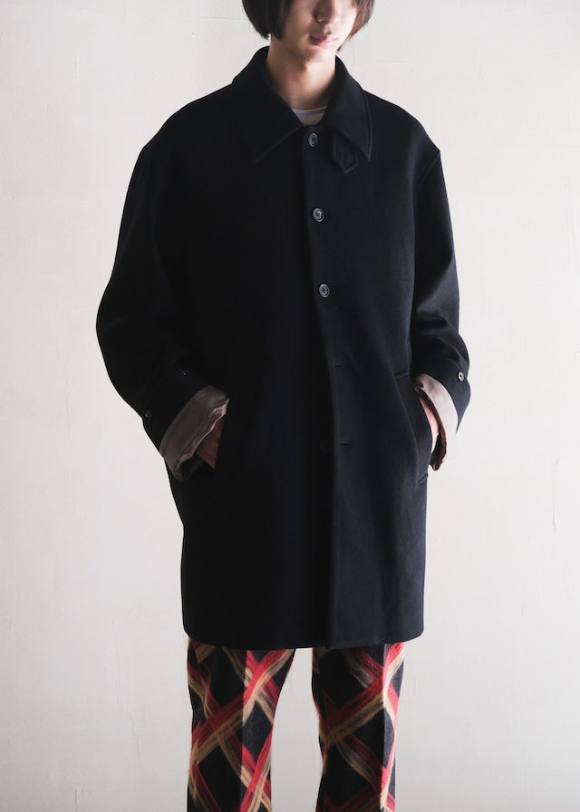SASAKI SATORU ササキサトル 2025FW ステンカラー ロングスリーブ コート 日本製 ドメスティック 新作 メンズ