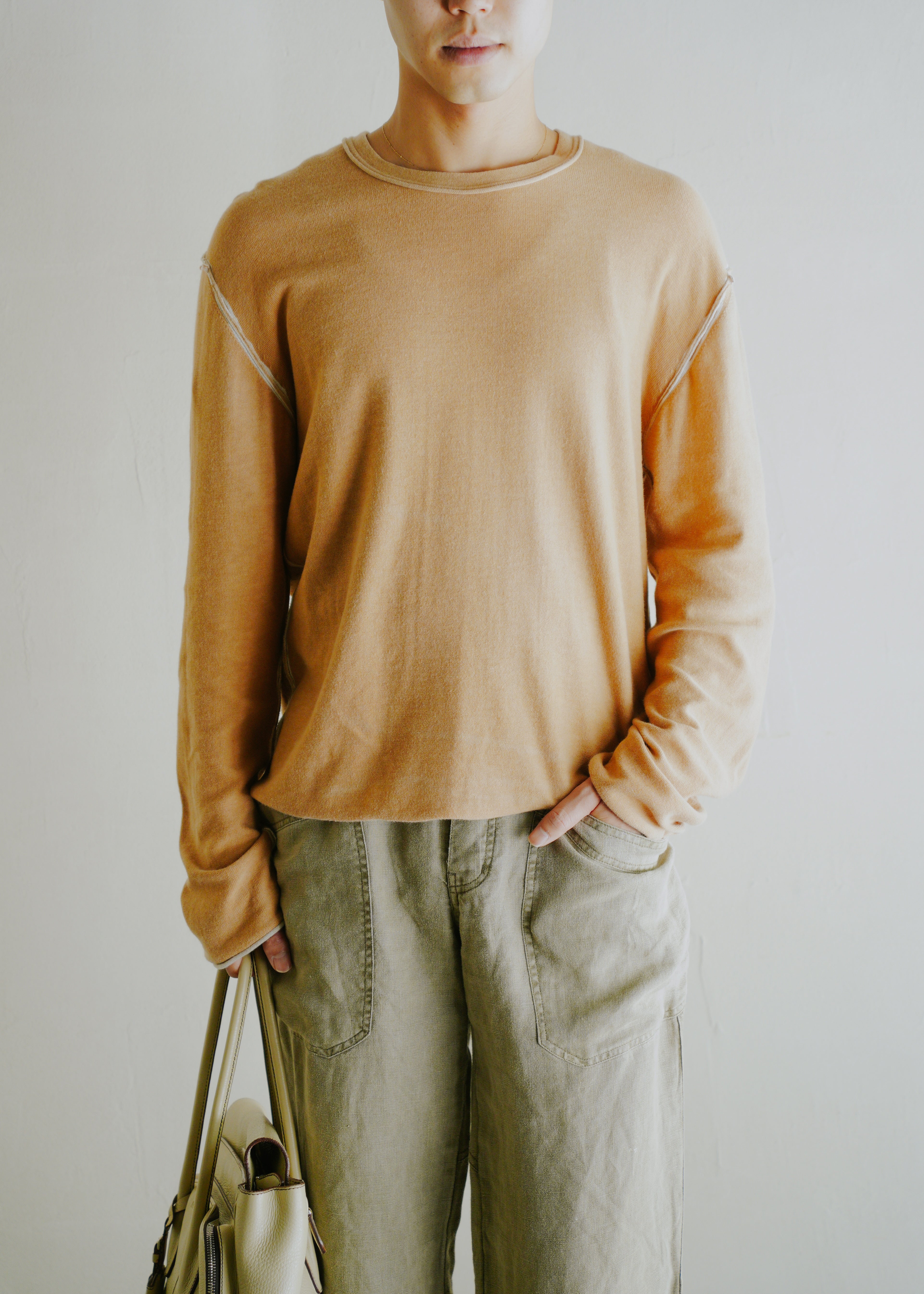 ISSEY MIYAKE 07SS outseam L/S cut and sew