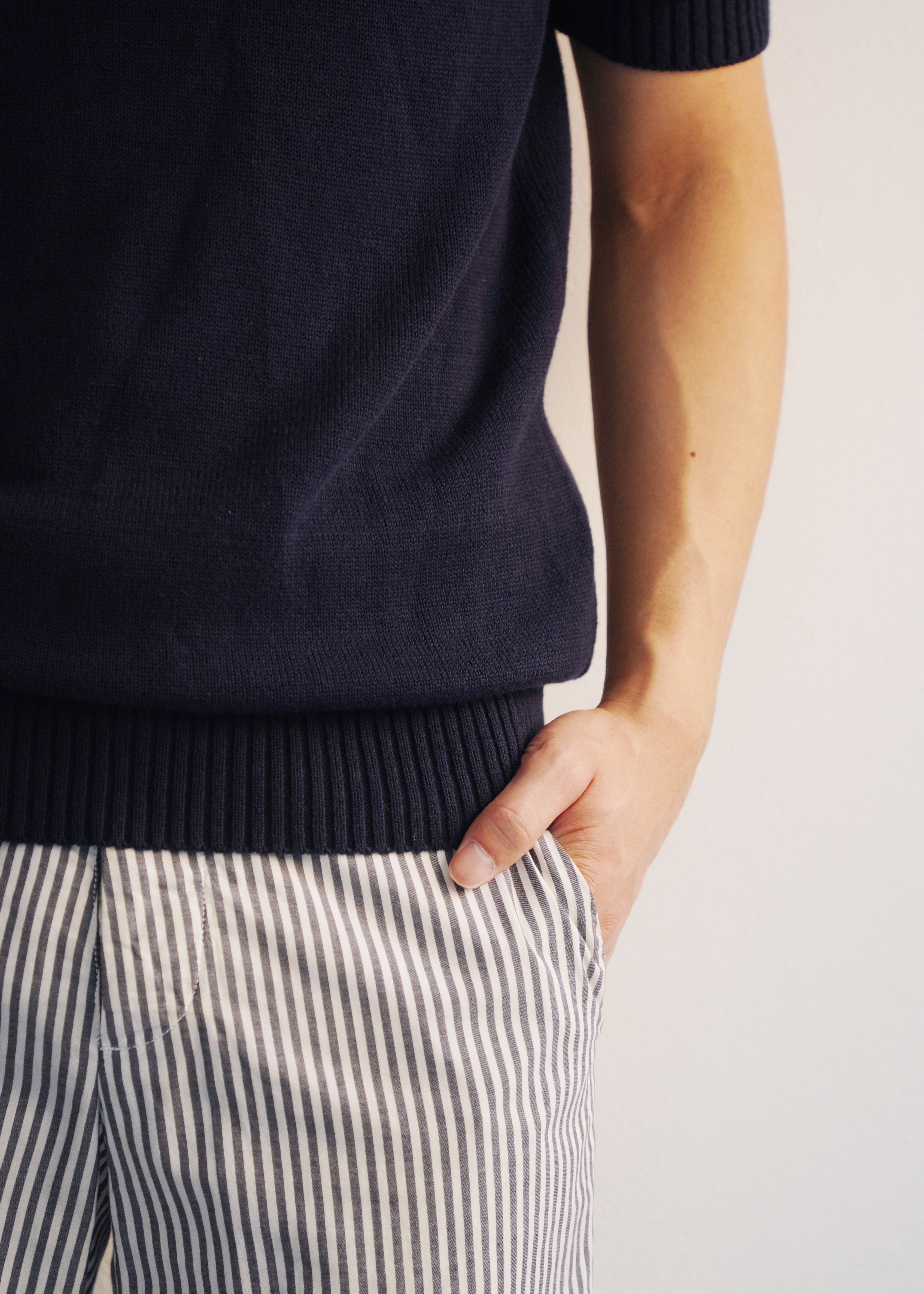 00's DOLCE & GABBANA cotton short sleeve knit