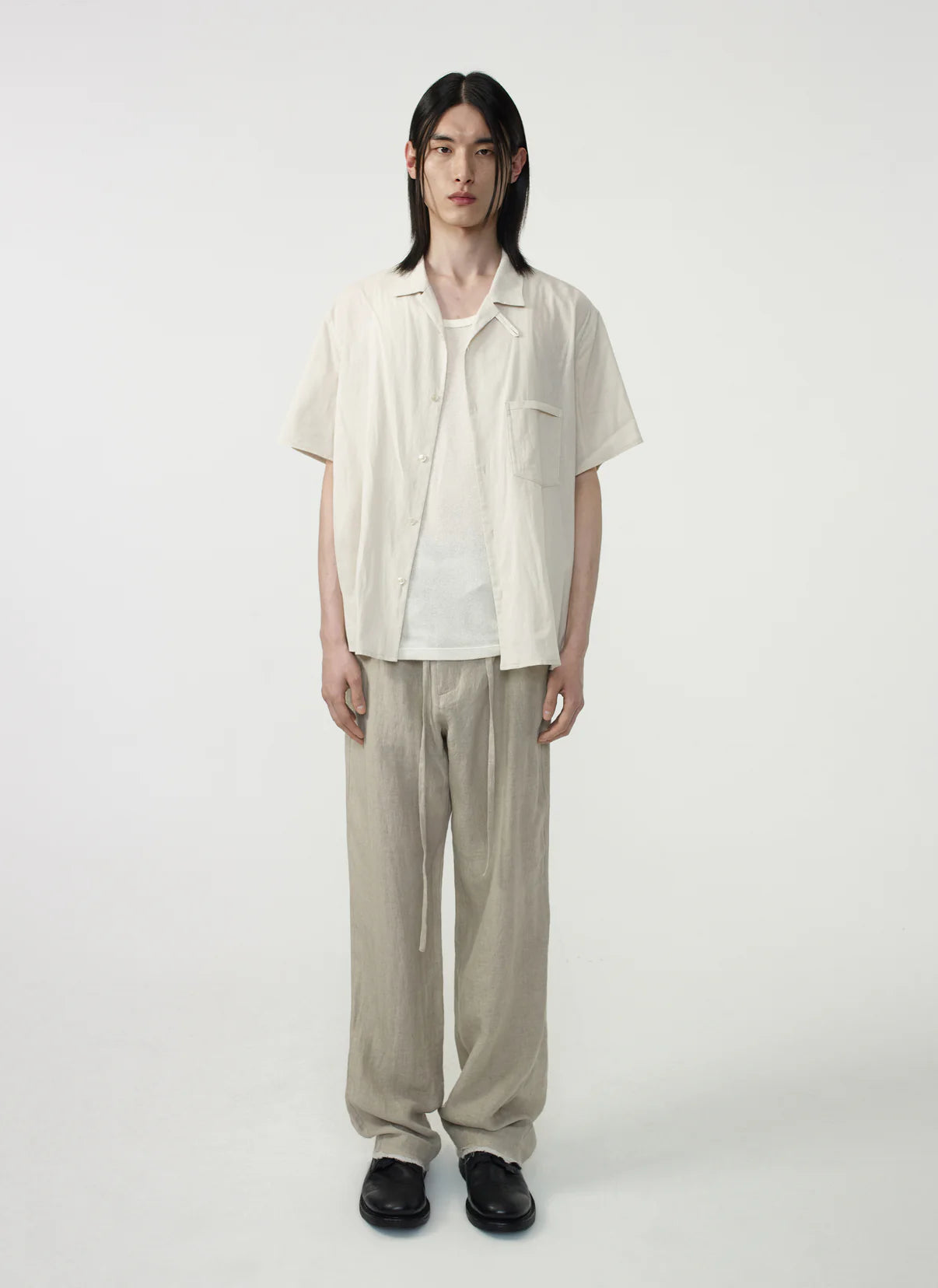 POST ARCHIVE FACTION 26SS Vacation Shirt / Oat