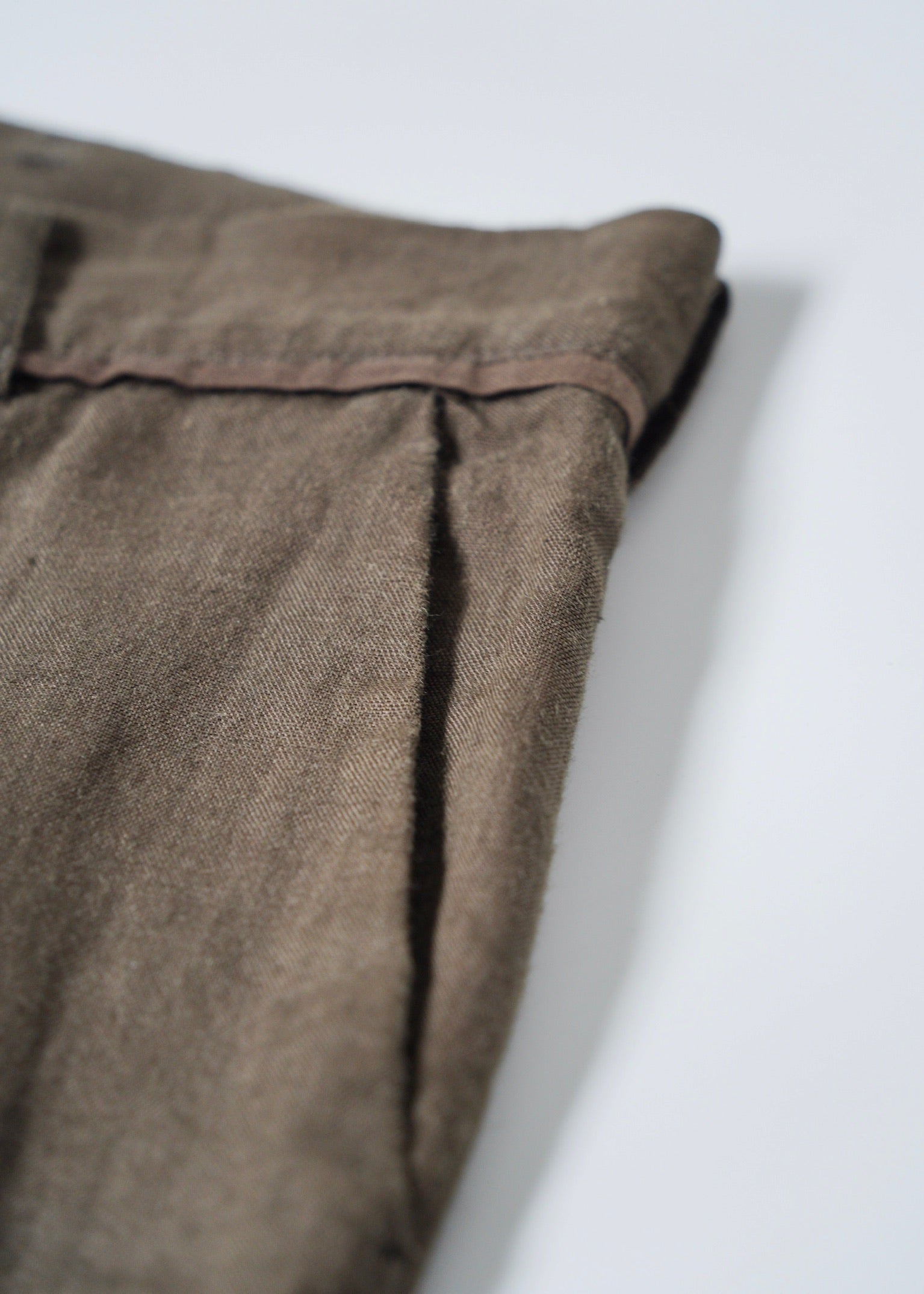 Y’a for men 07SS linen straight pants