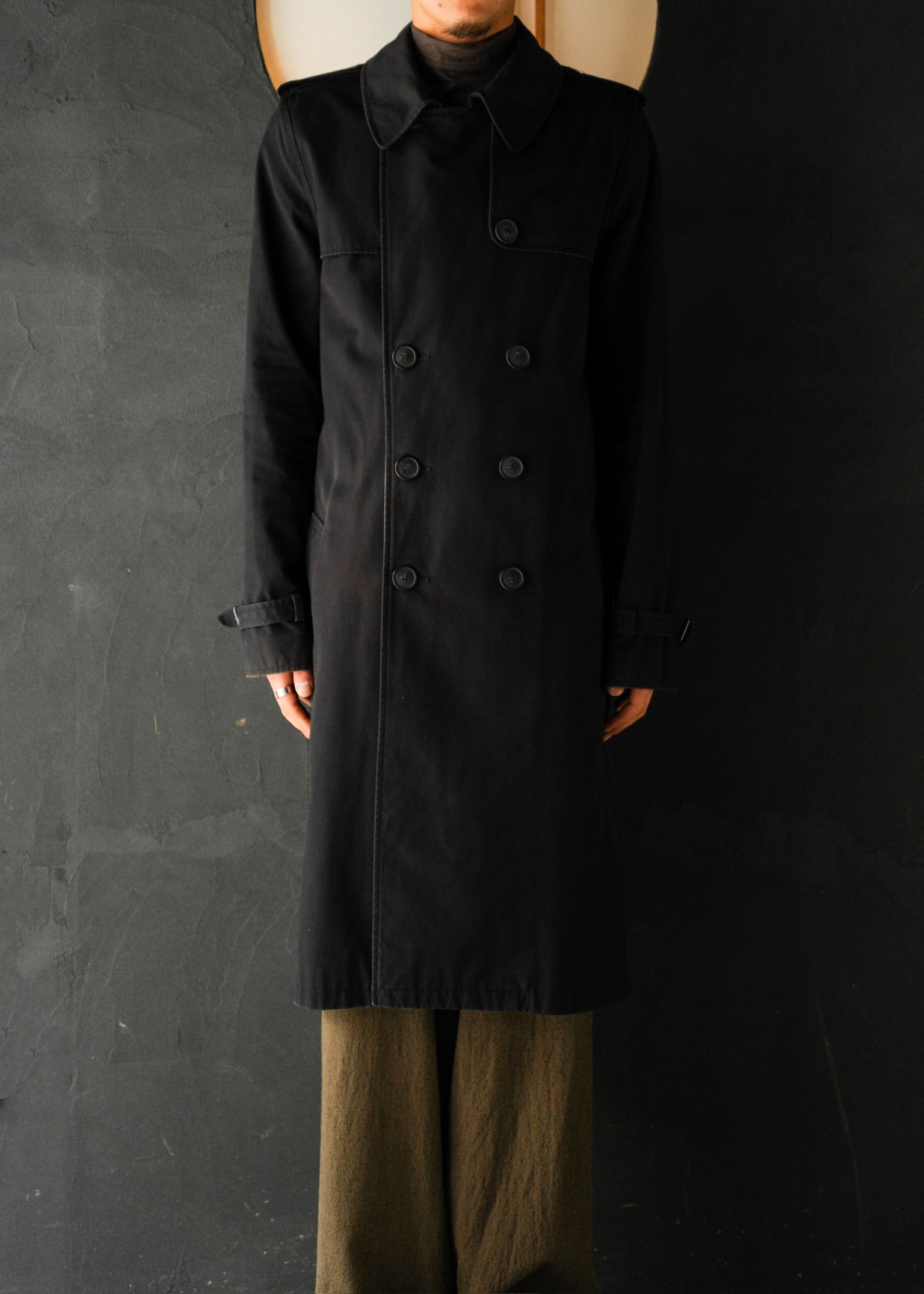 90's-00's A.P.C. cotton trench coat