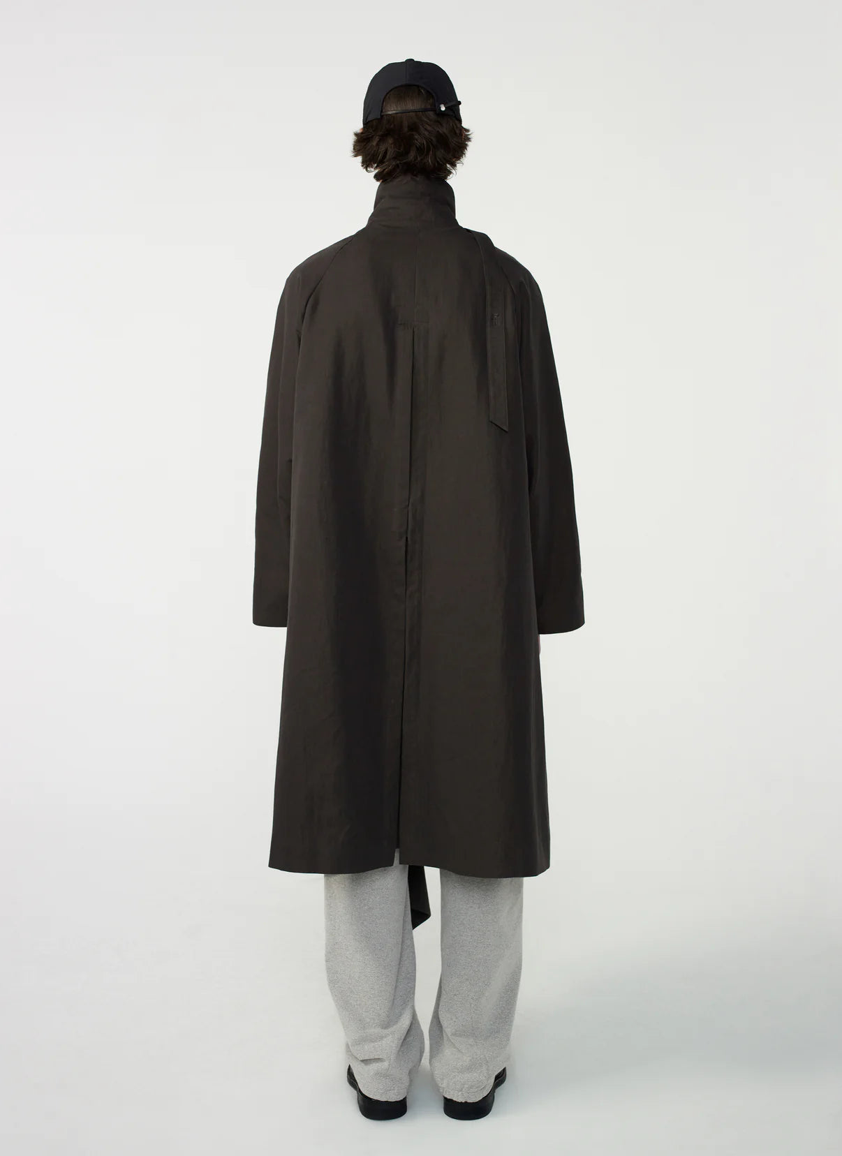 POST ARCHIVE FACTION 26SS Trimmed Coat / Earth