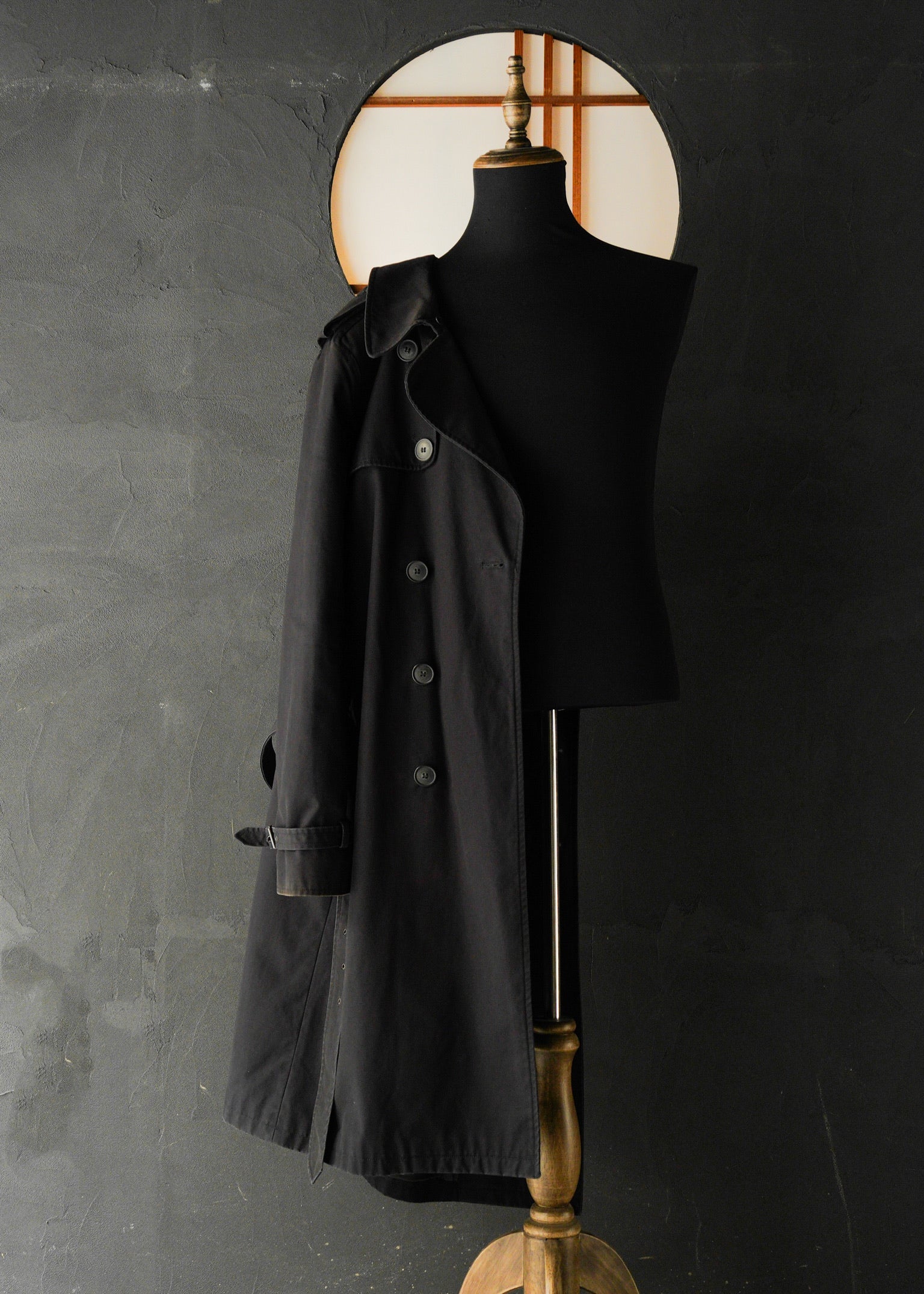 90's-00's A.P.C. cotton trench coat