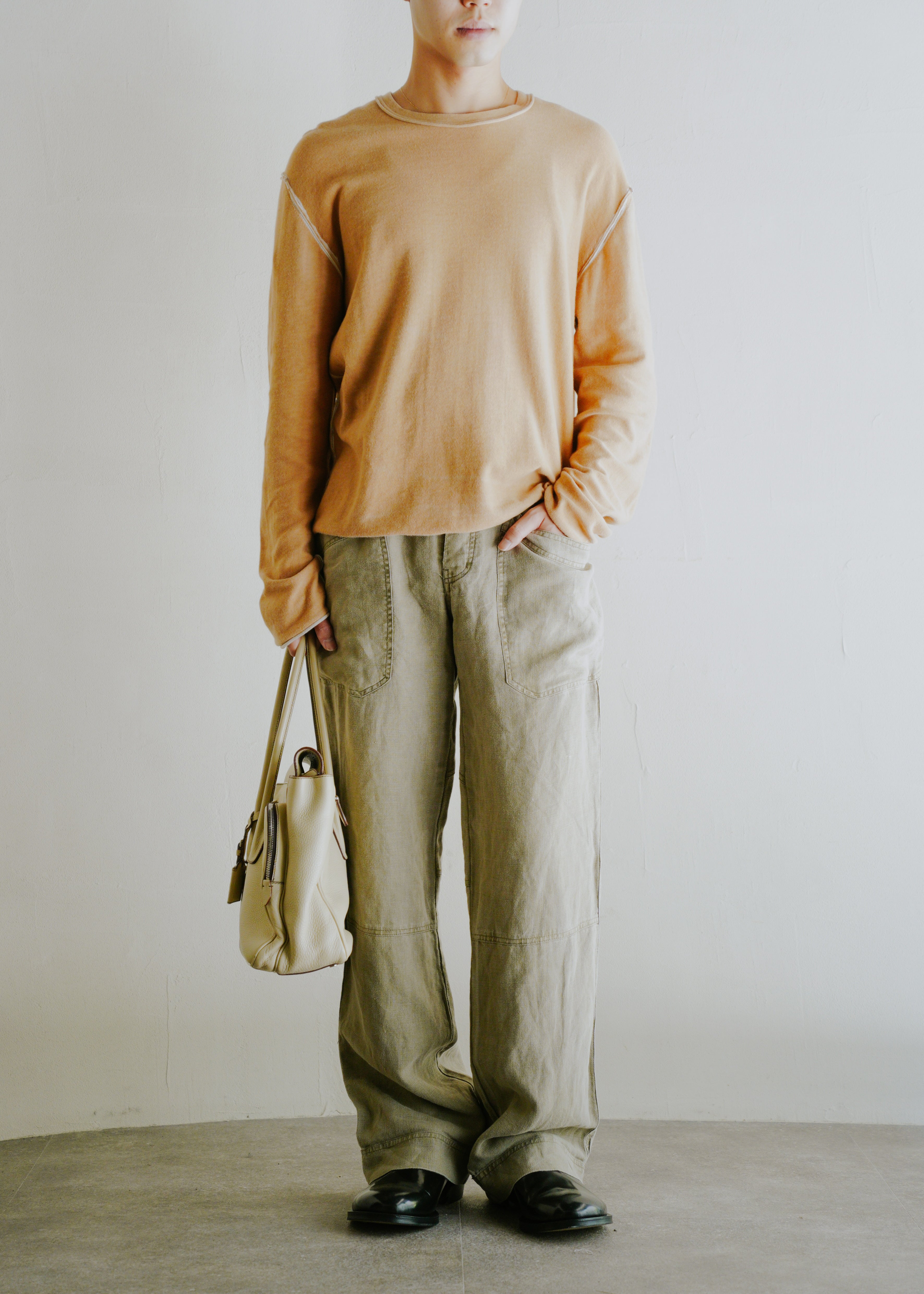 ISSEY MIYAKE 07SS outseam L/S cut and sew