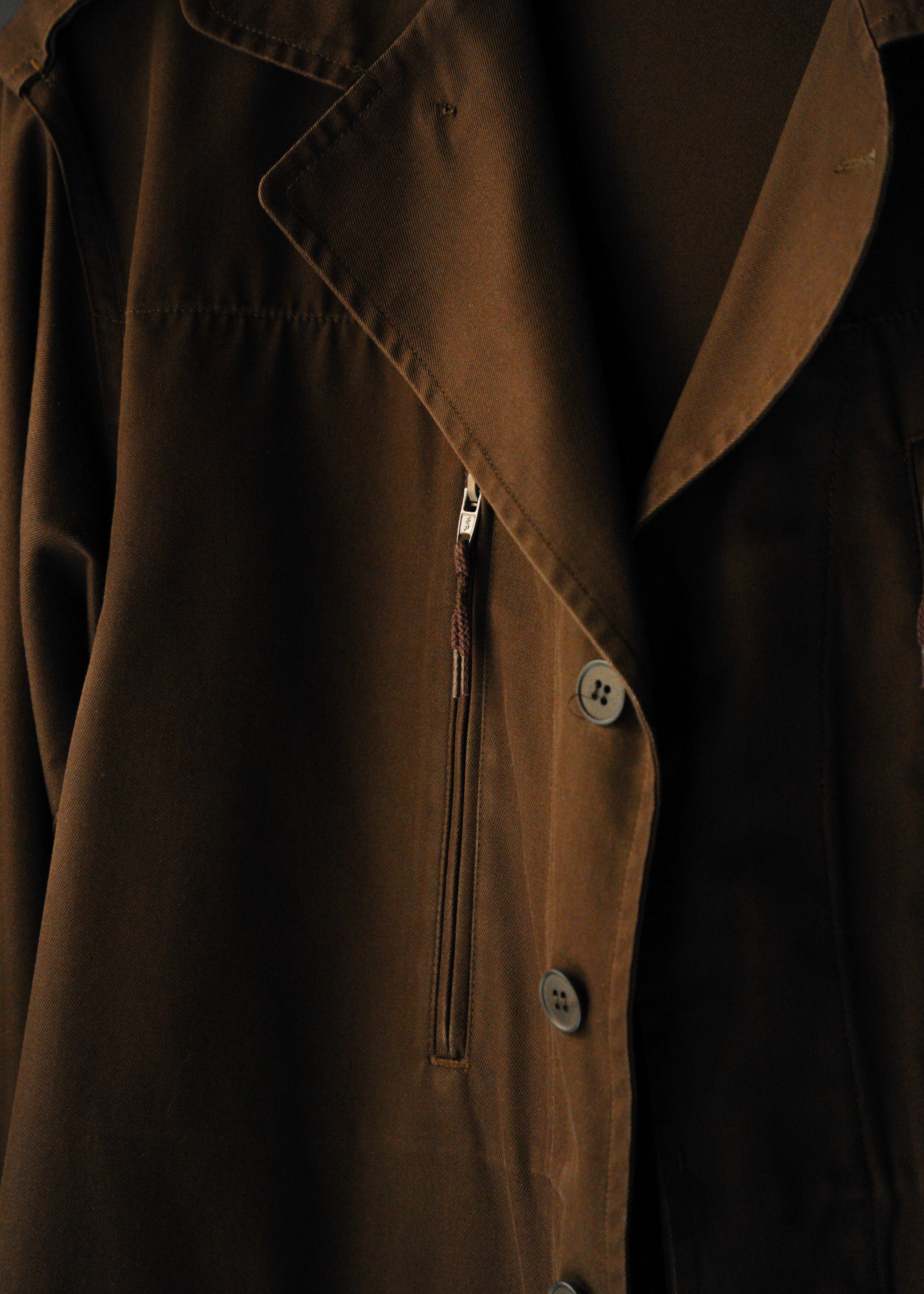 A.P.C. アーペーセー 90年代 フライフロント ミリタリージャケット 古着 ヴィンテージ フレンチカジュアル メンズ