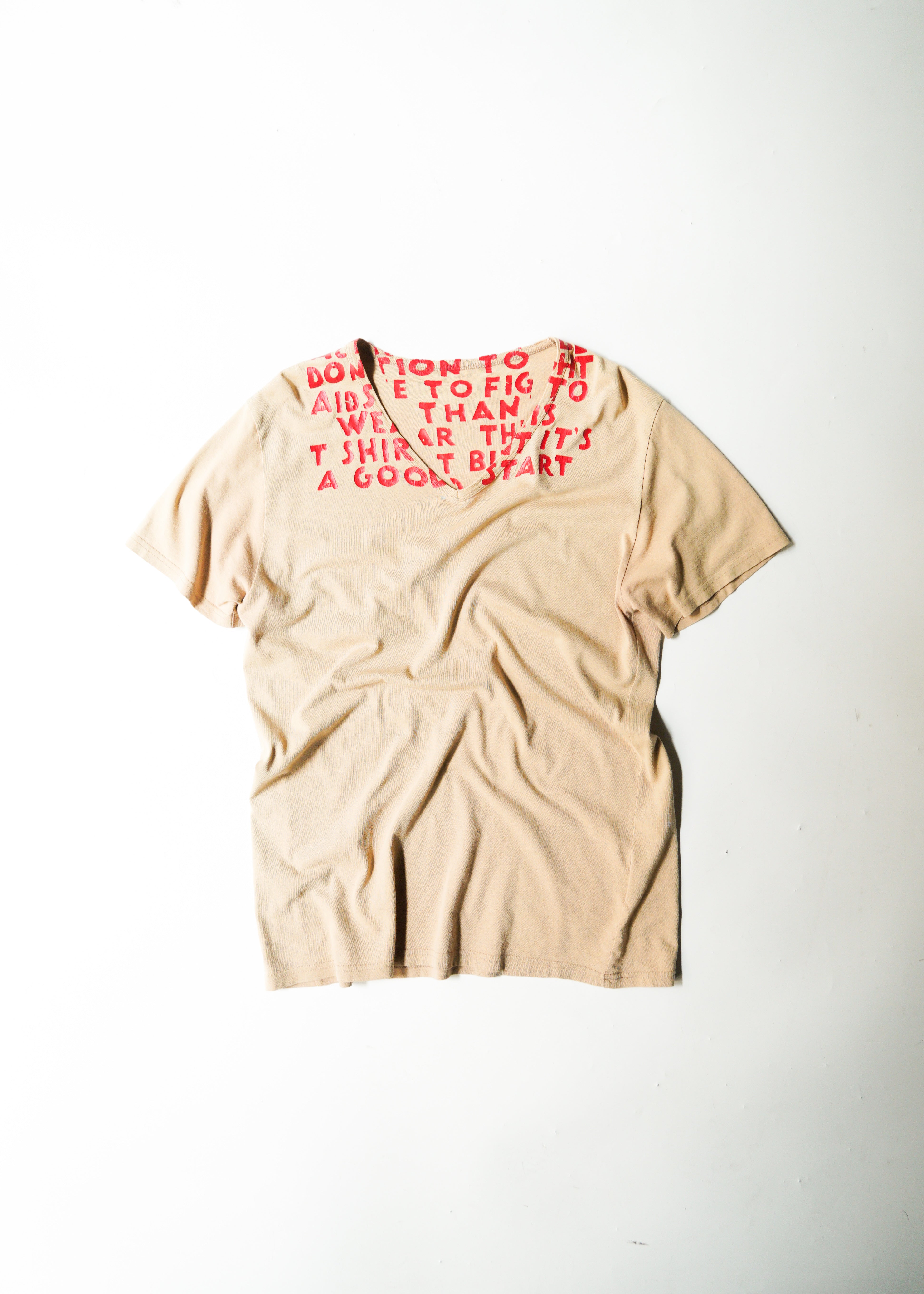 Martin Margiela 08AW AIDS Tee