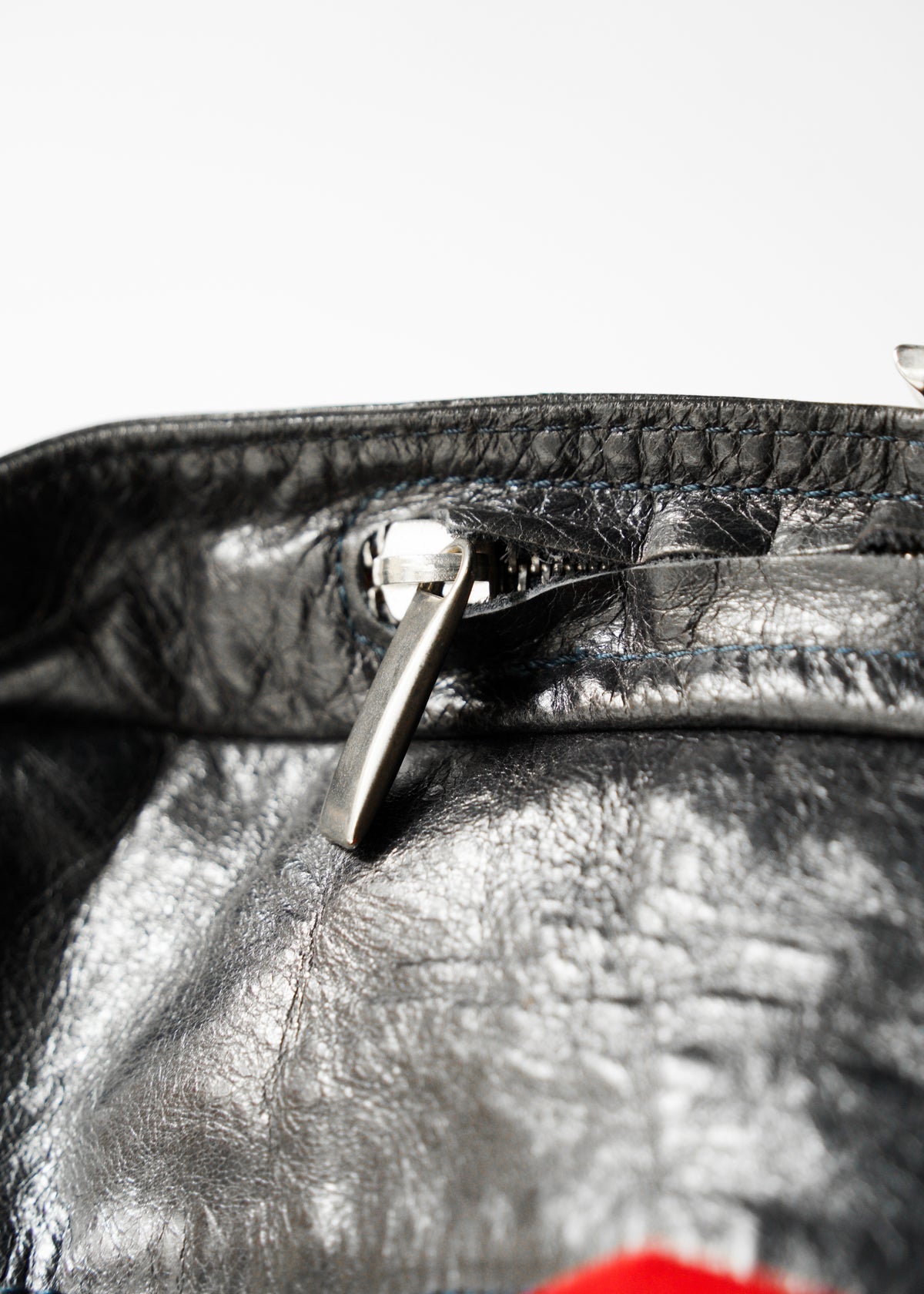 Vintage Genuine leather 2way multi pocket shoulder bag