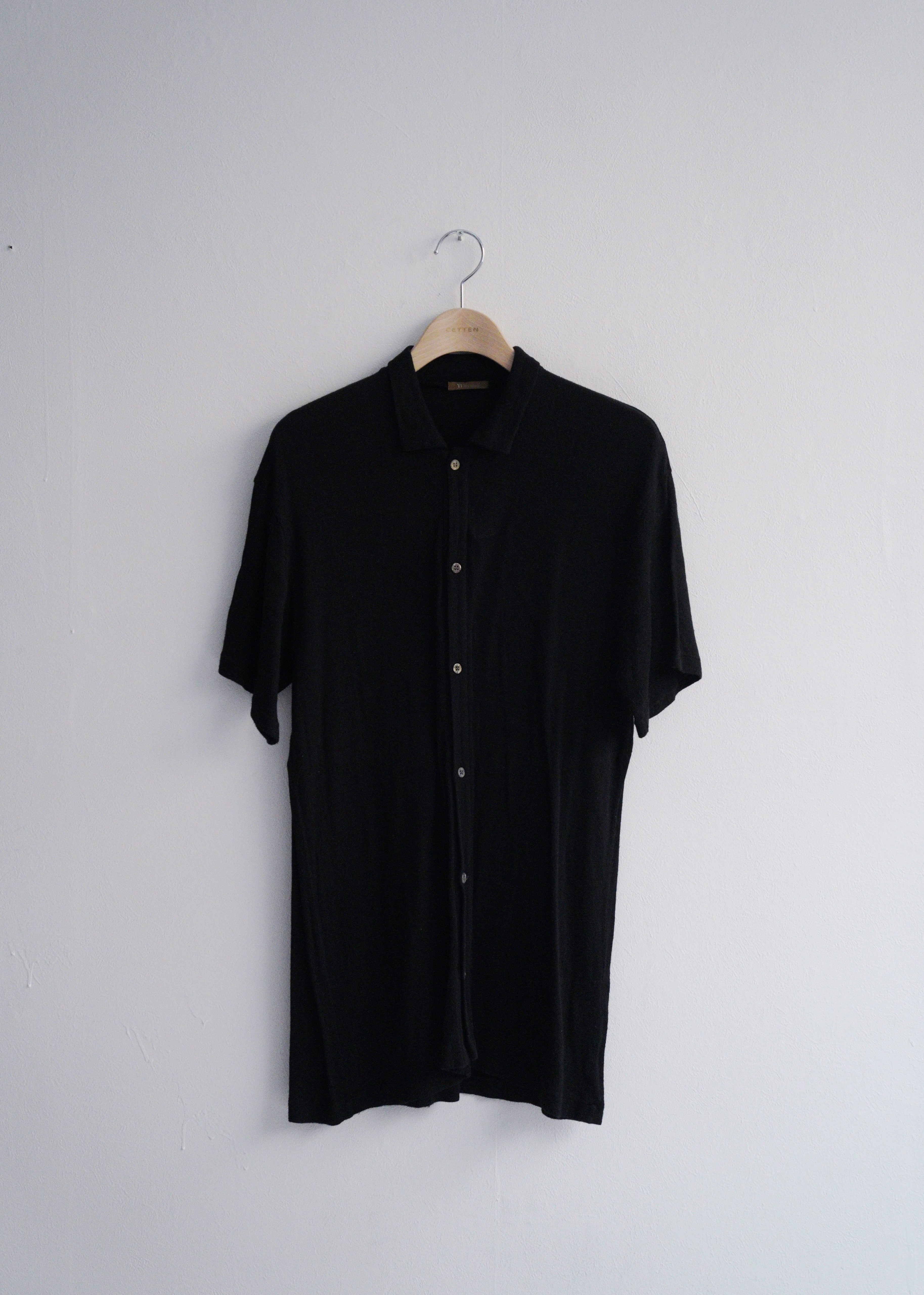 90's Y's for men rayon knit shirt