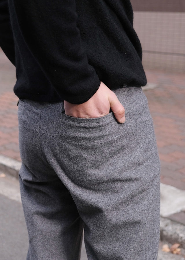 90's A.P.C. cropped wool slacks