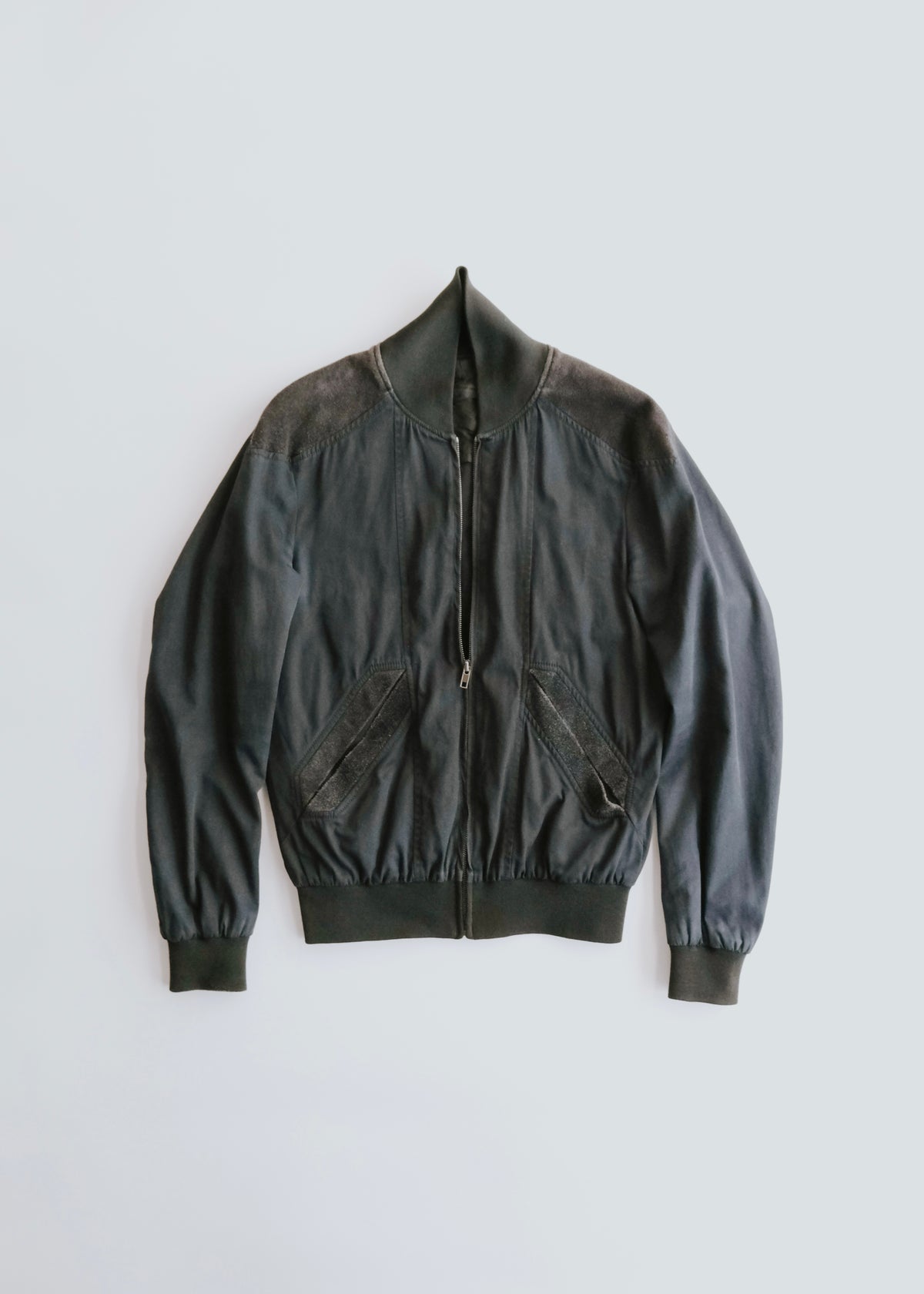 Martin Margiela マルタンマルジェラ 08SS レザー switching shoulder bomber ジャケット メンズ