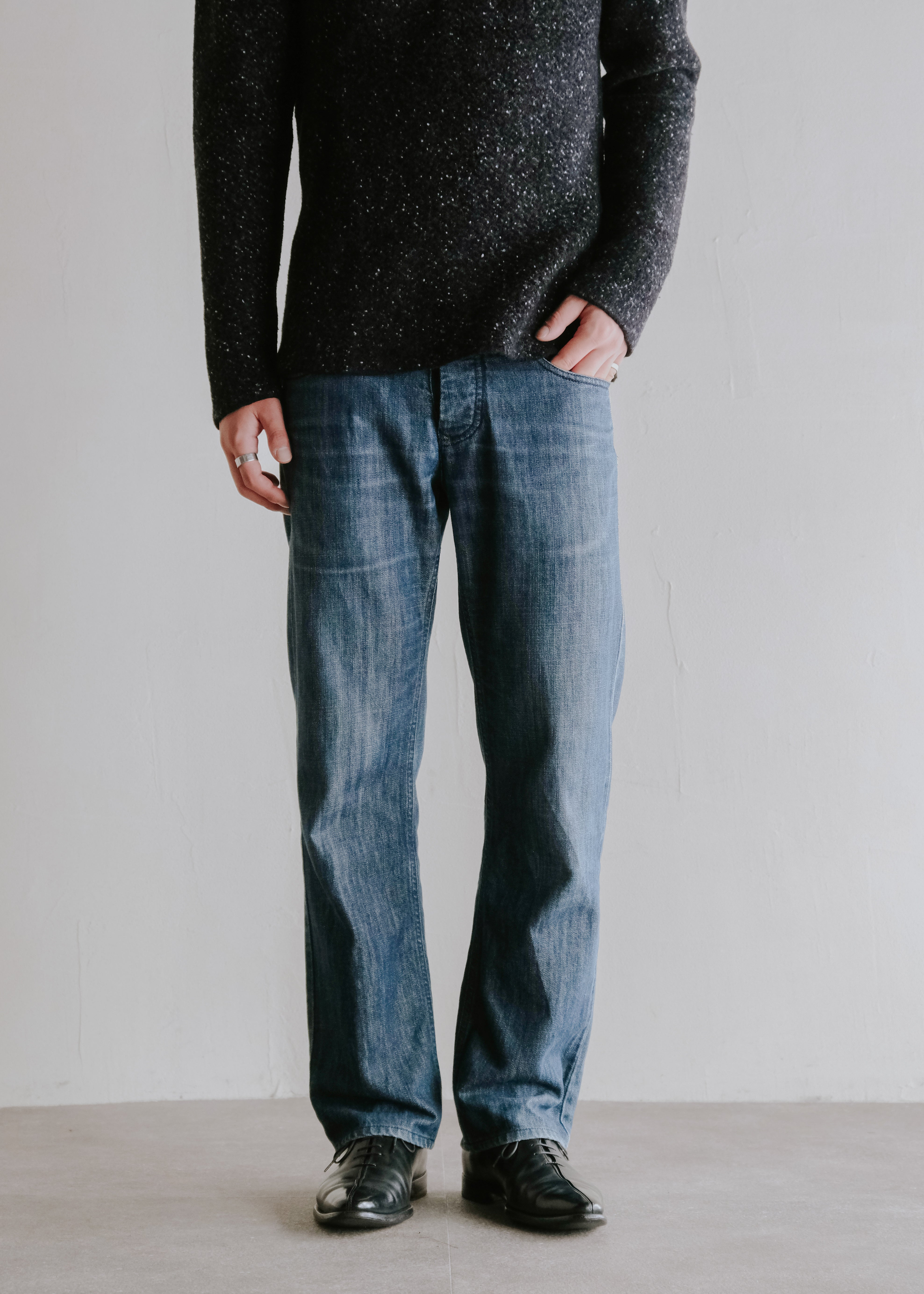 Martin Margiela 08SS regular fit denim trousers