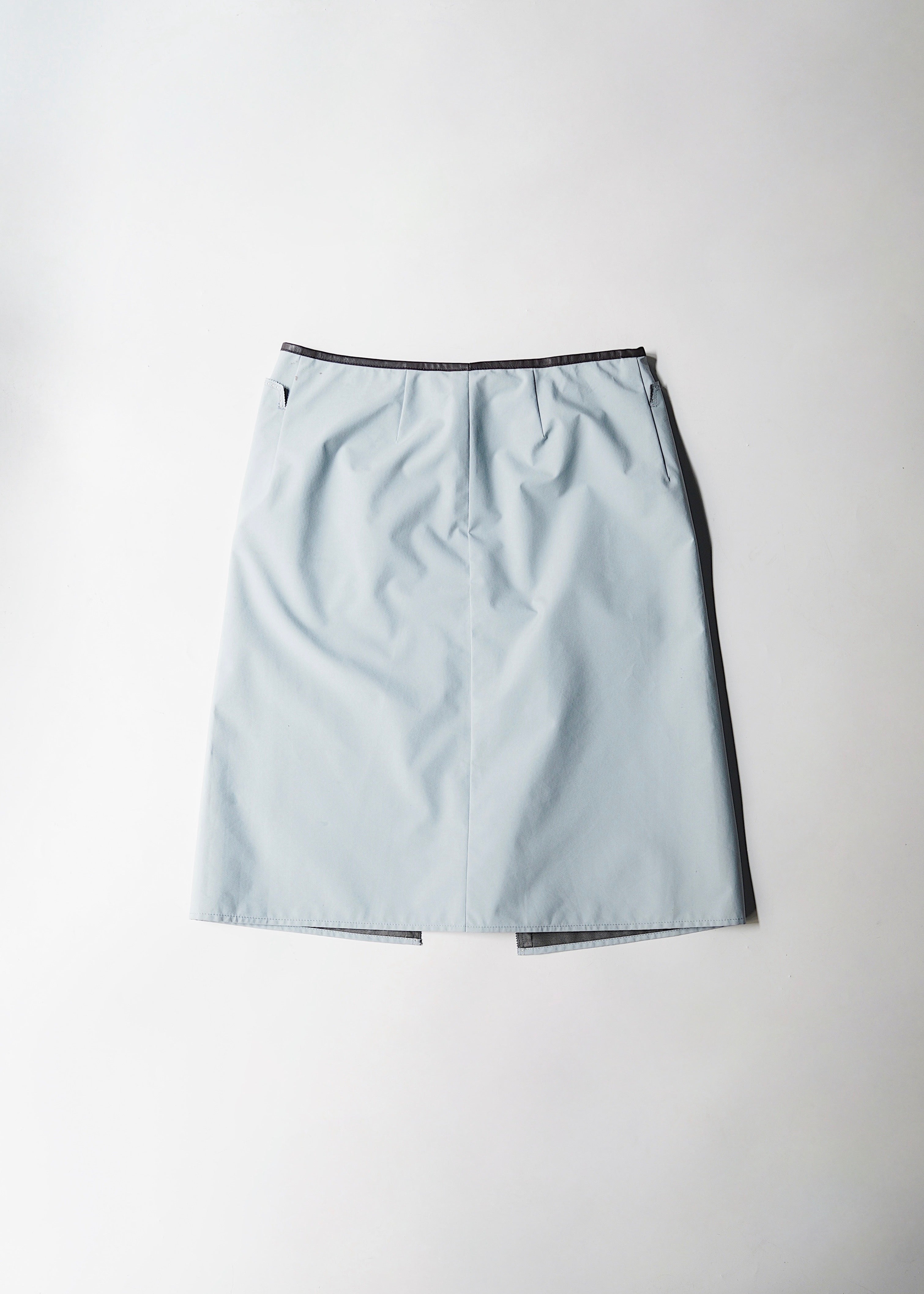 90's PRADA SPORT nylon wrap skirt