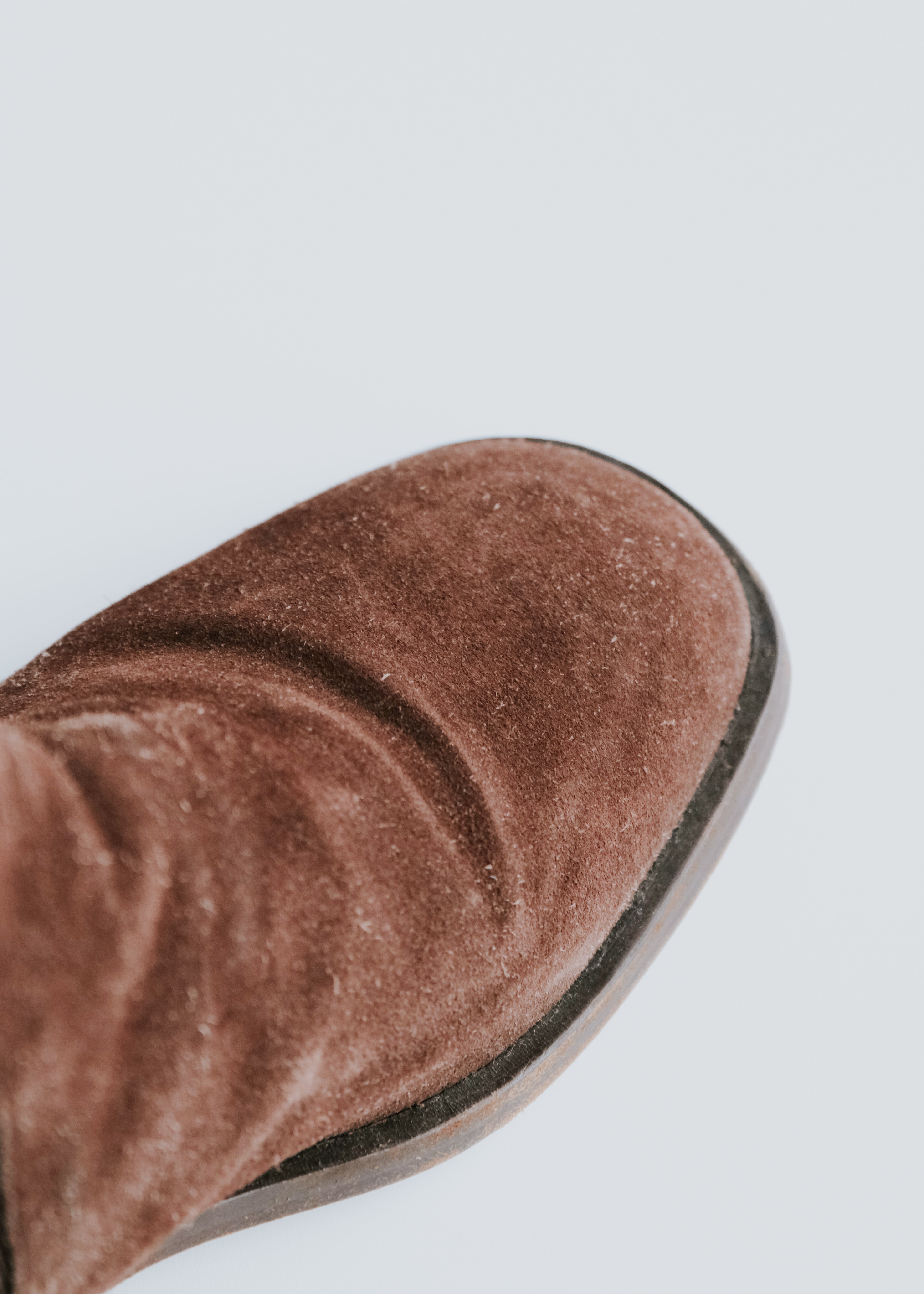 90-00's GUCCI by Tom Ford side gore suede leather boots