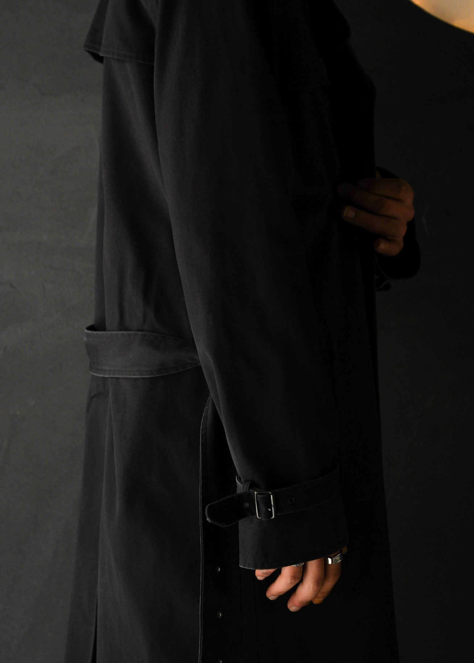90's-00's A.P.C. cotton trench coat