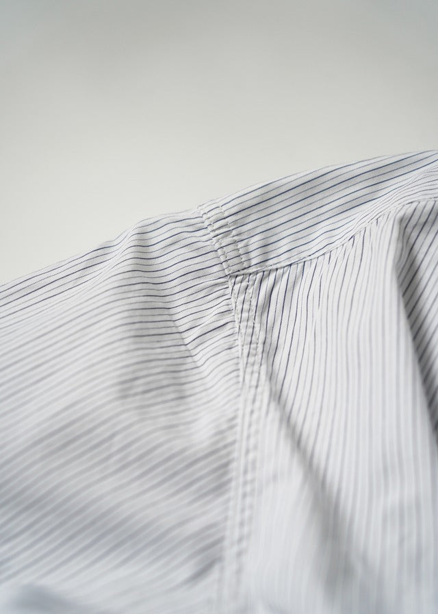 00's DRIES VAN NOTEN switching stripe shirt