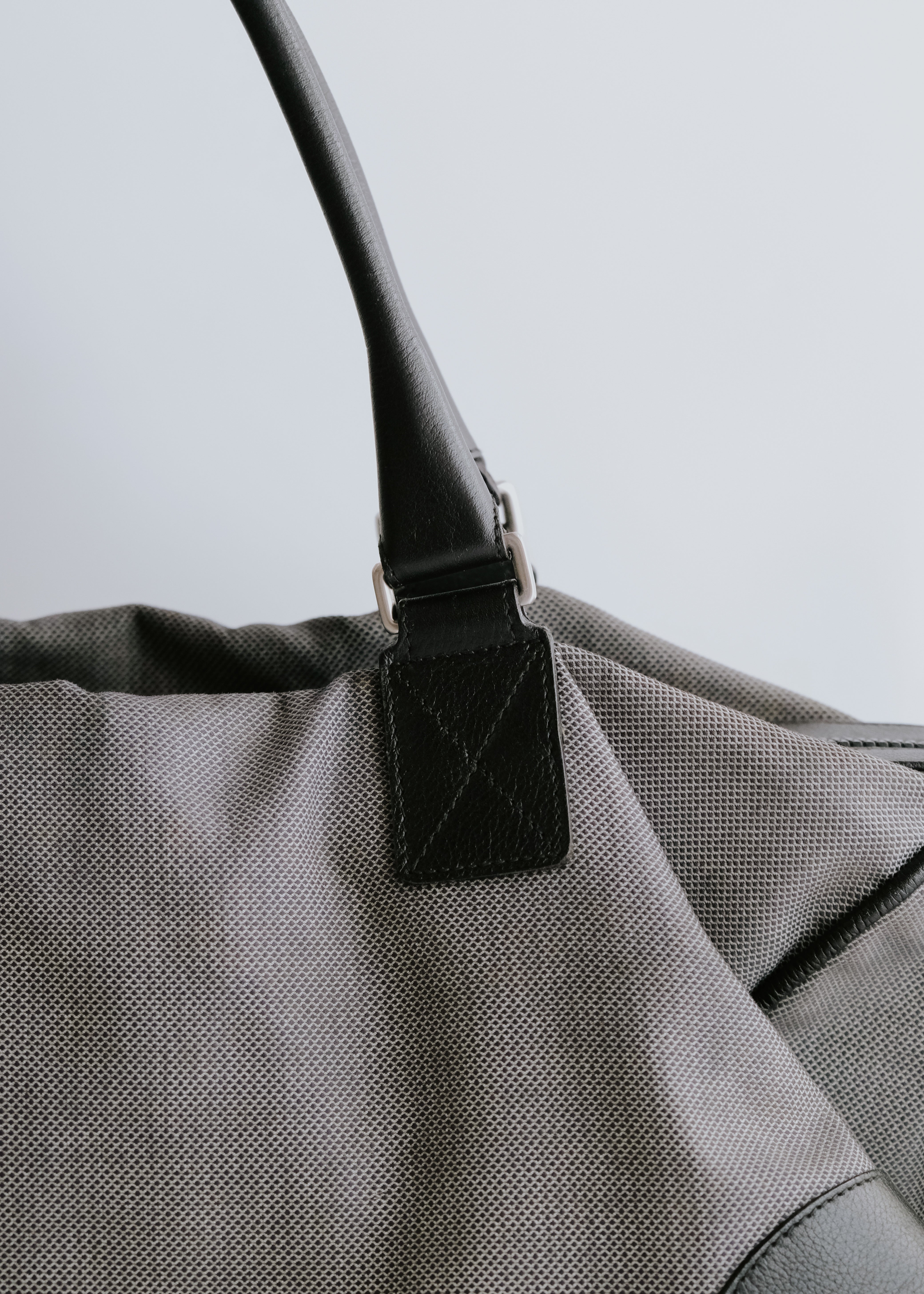 00-10's BOTTEGA VENETA leather combination boston bag
