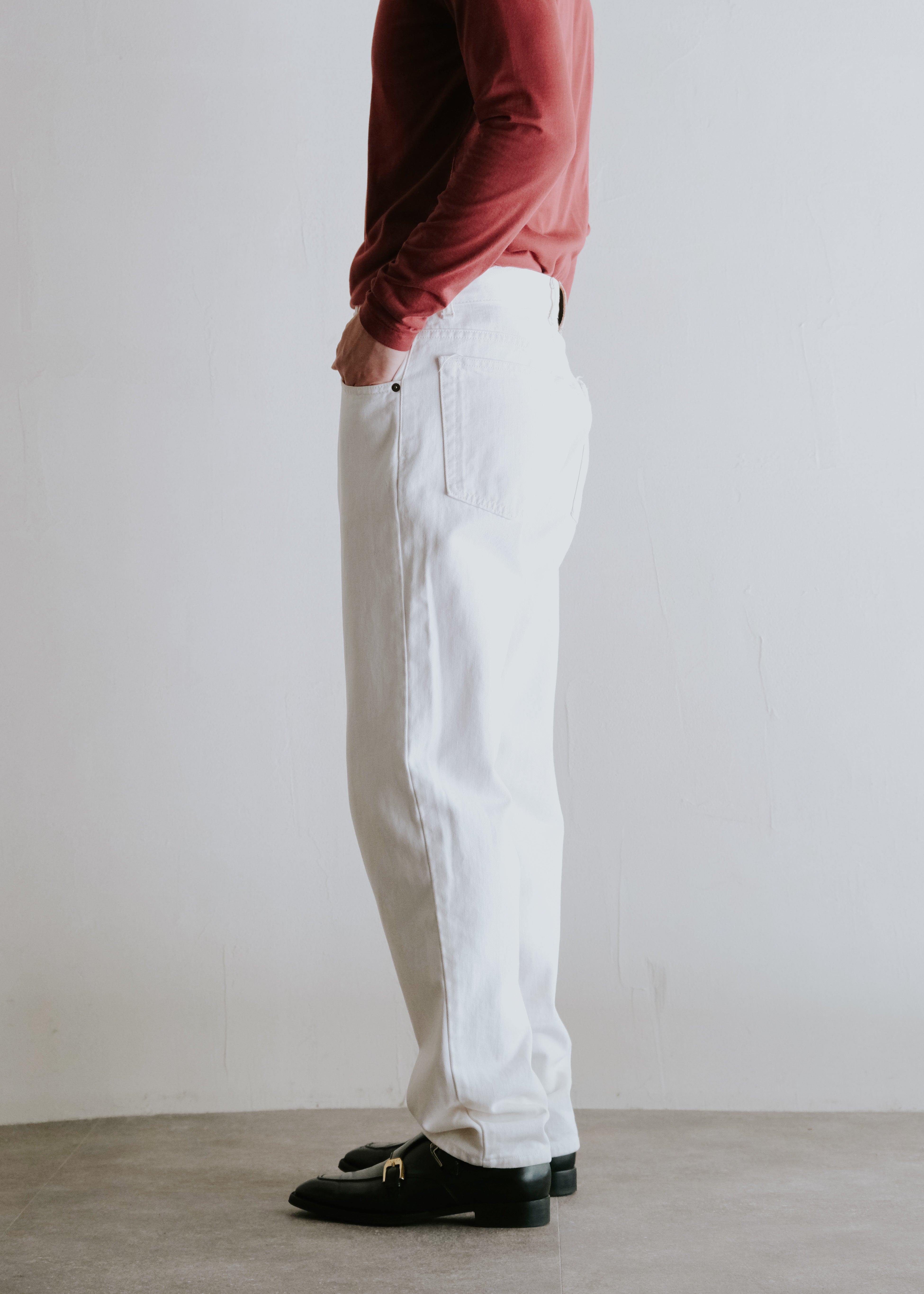 90-00's Calvin Klein tapered denim trousers