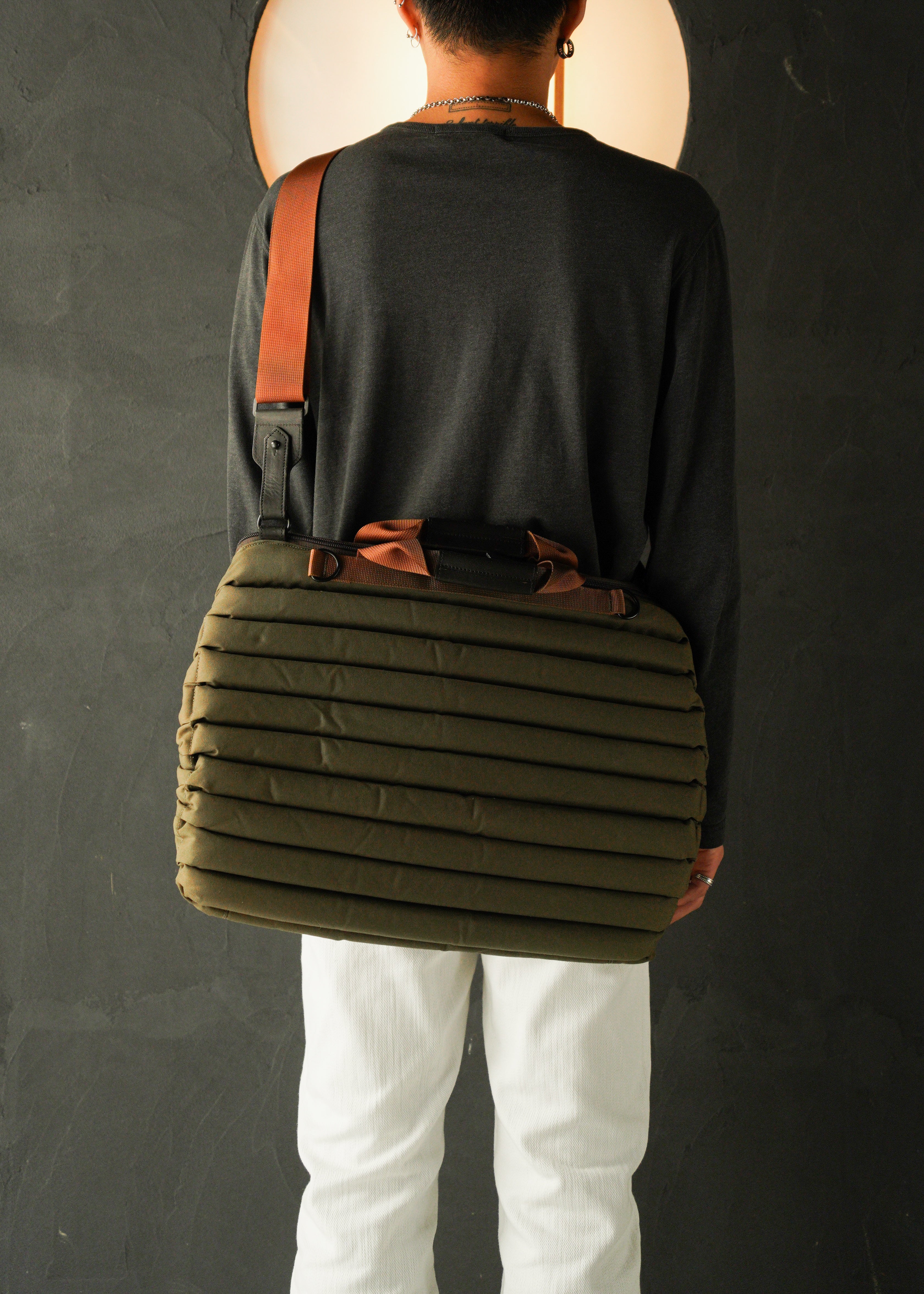 ISSEY MIYAKE 2way shoulder bag