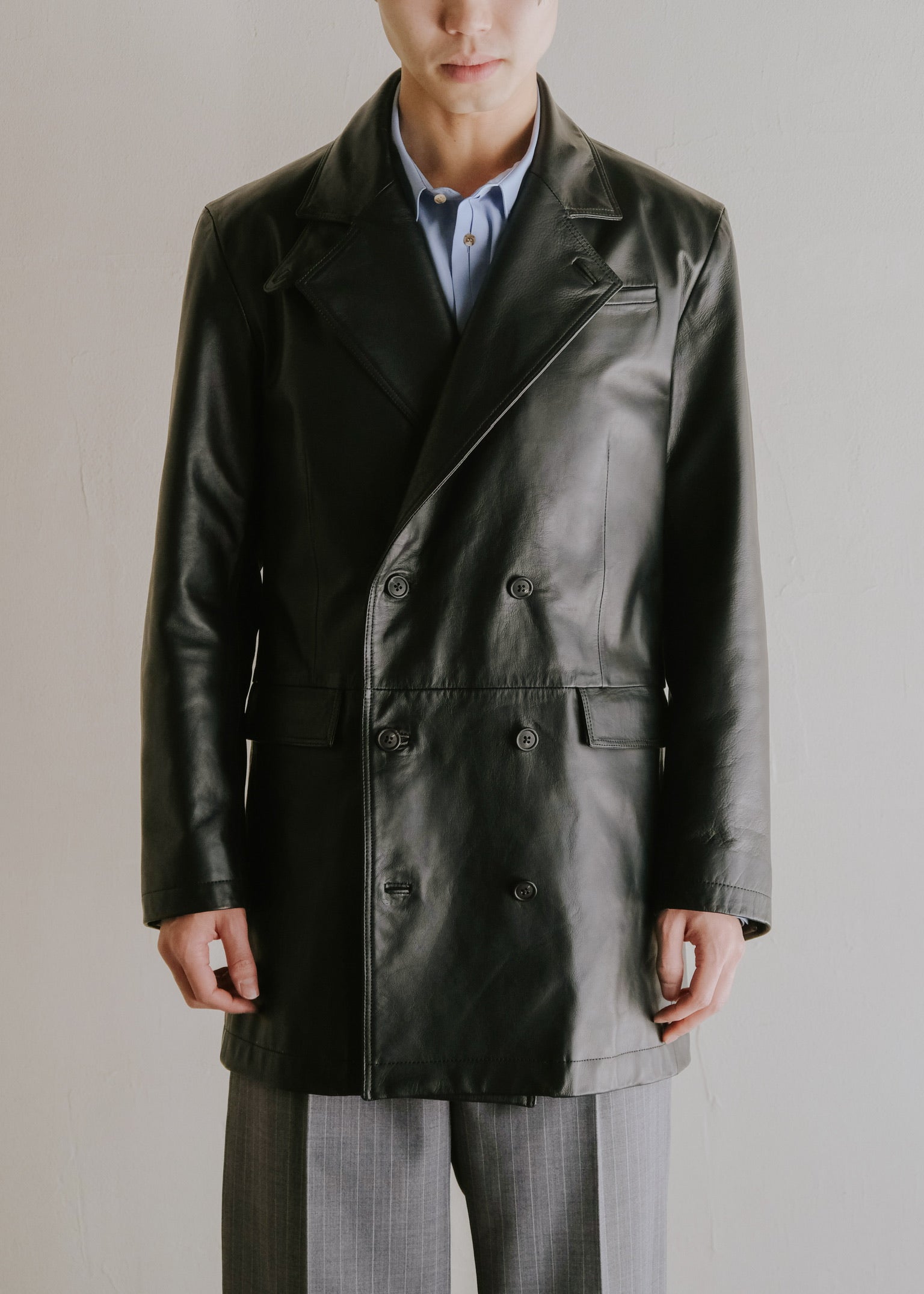 SASAKI SATORU 26SS double breasted long jacket