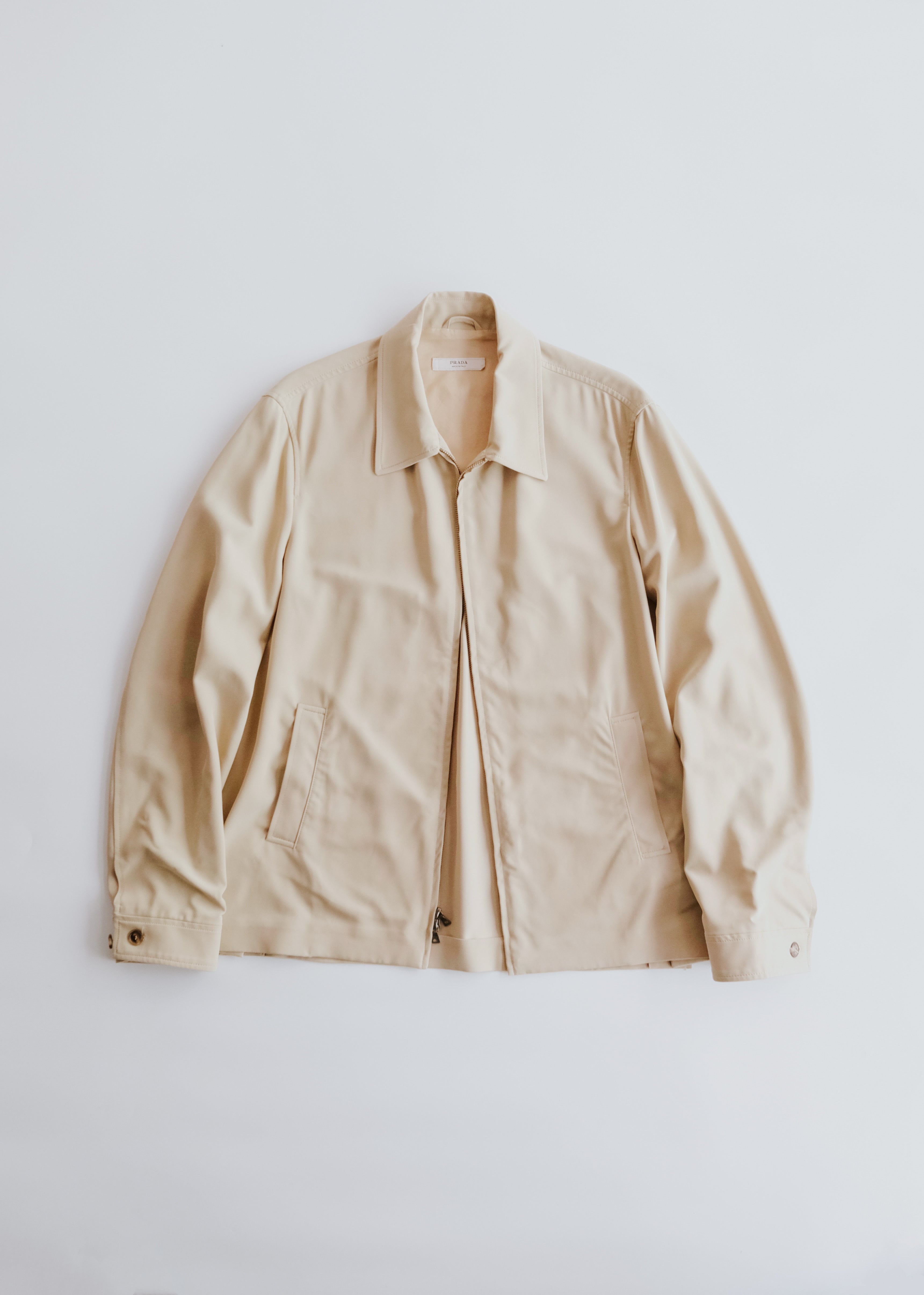 00-10’s PRADA double zip up blouson
