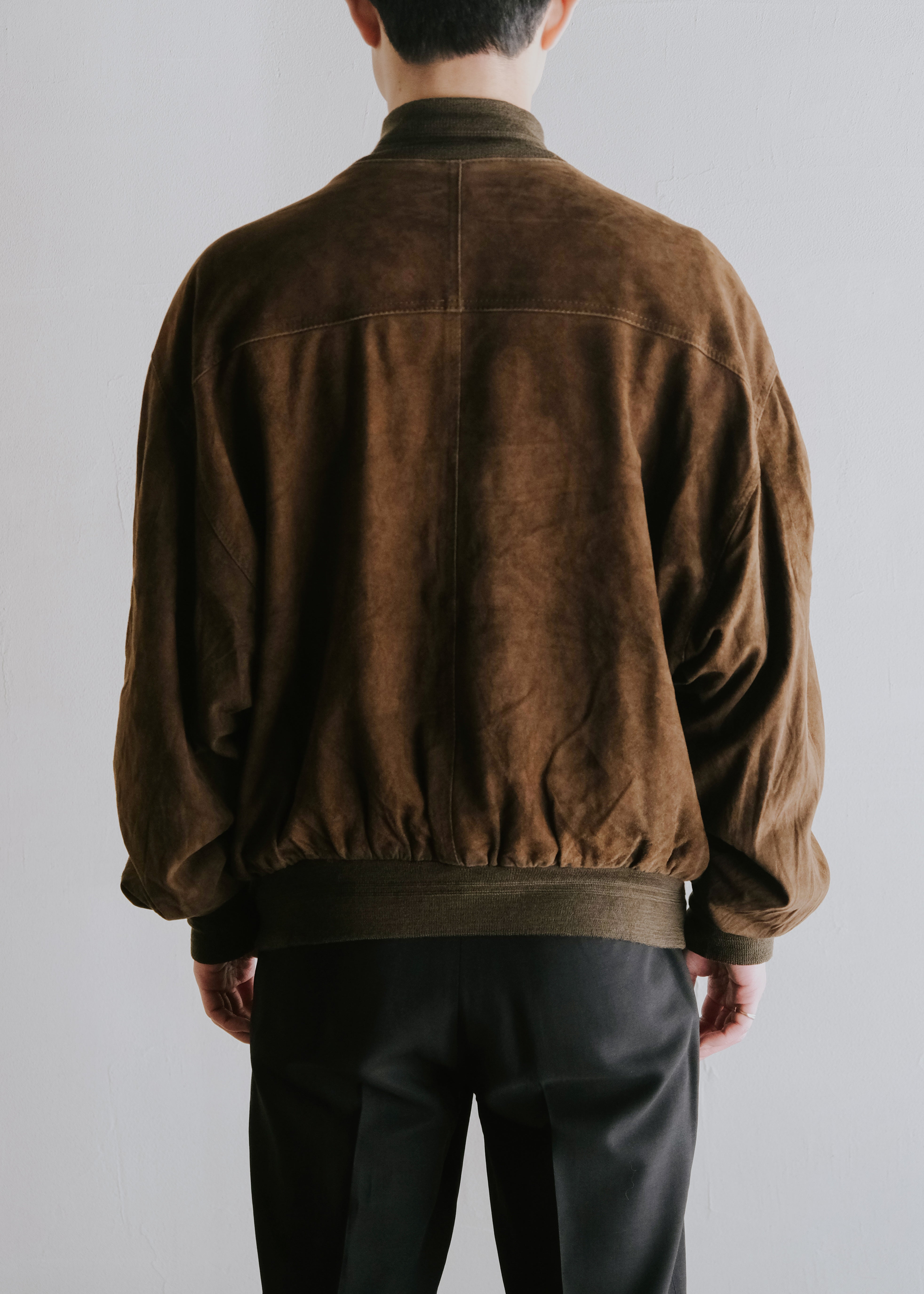 80's vintage suede leather valstar jacket