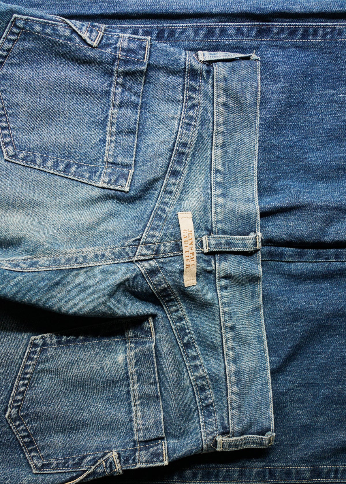 00’s JEAN’S PAUL GAULTIER low-rise wide jeans