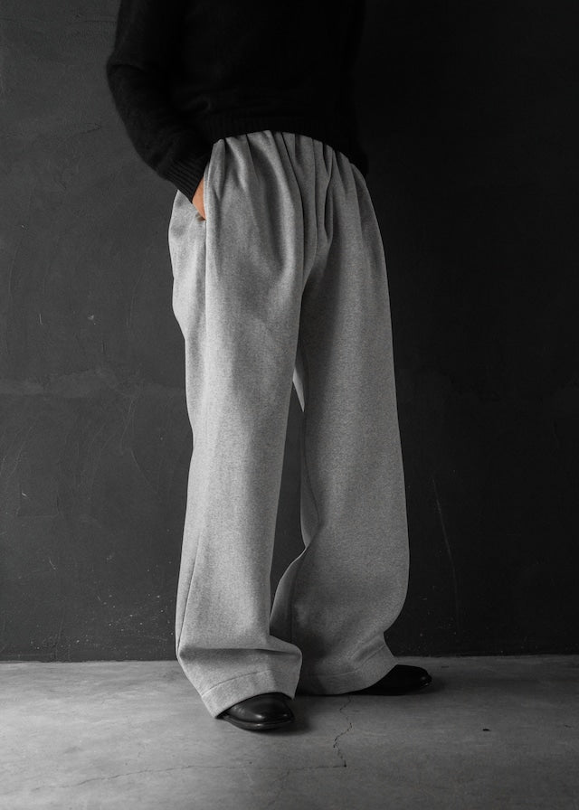 SHOOP 26SS wide draped pants / Gray