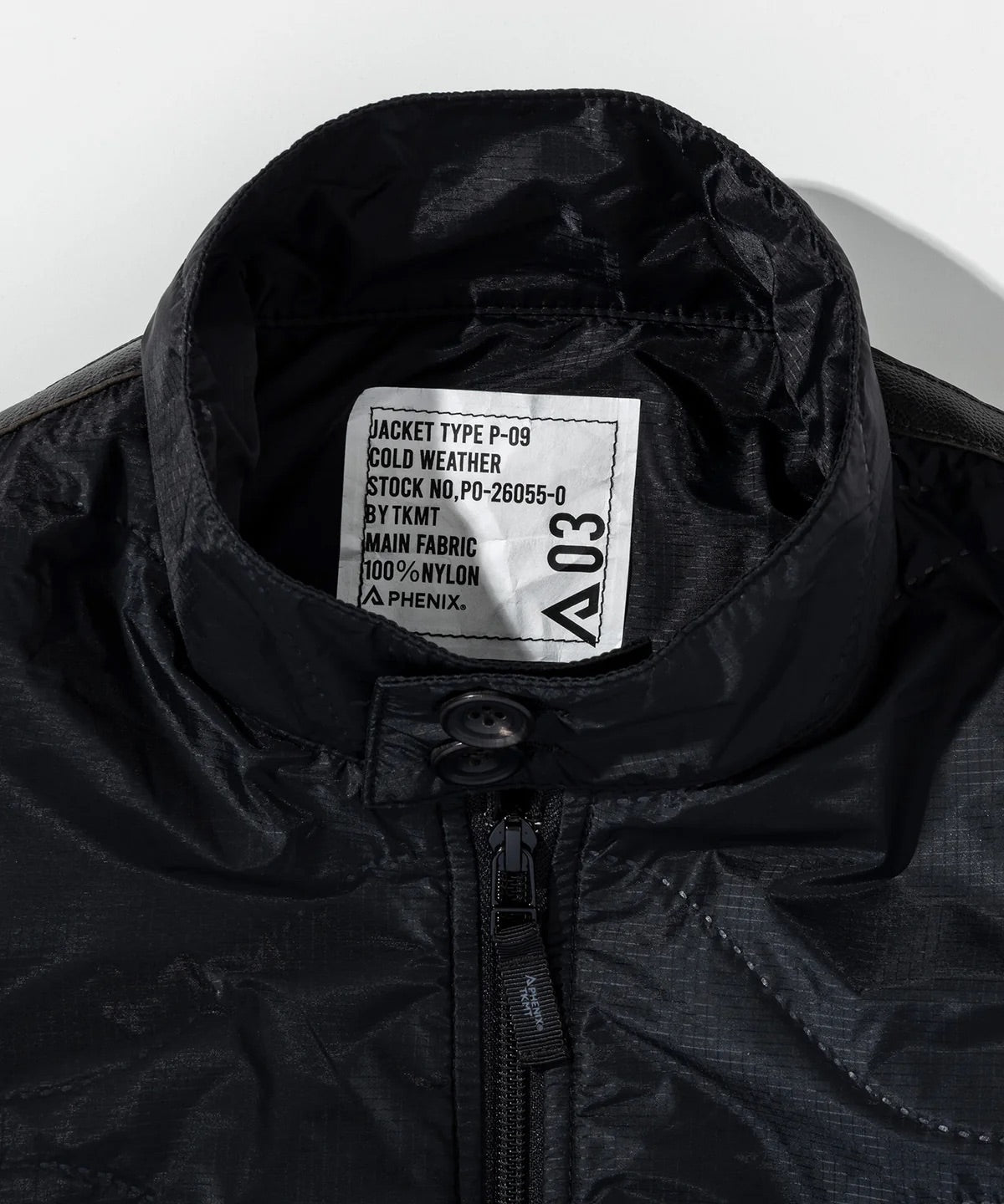 Phenix 26SS TKMT - JACKET, TYPE P-009 / QUILTED TECH HARRINGTON JACKET