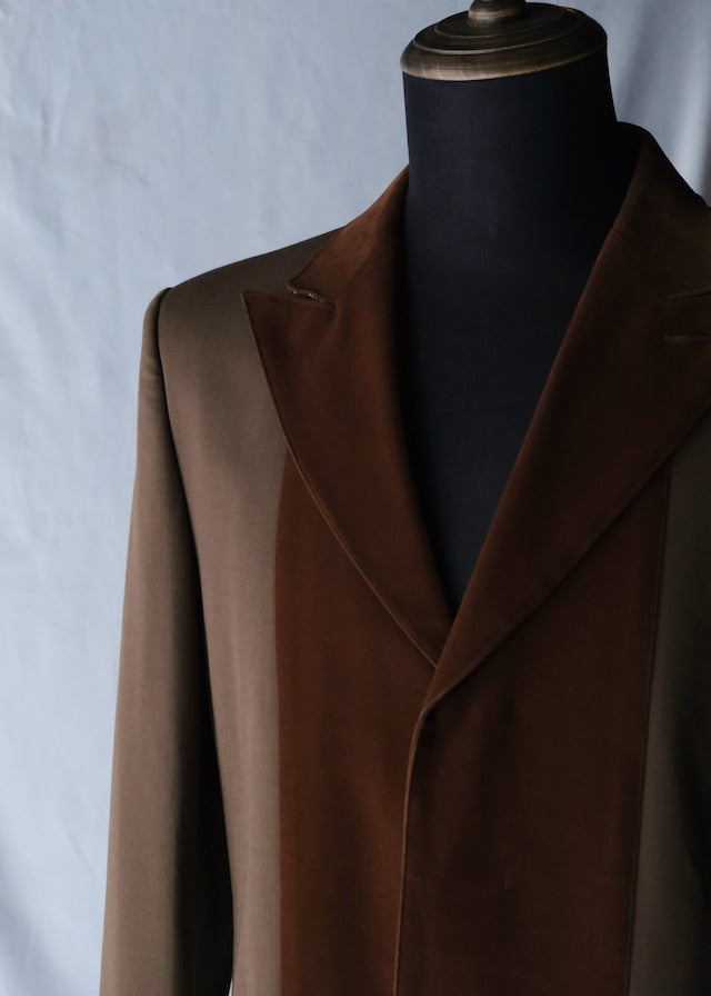 Jean Paul GAULTIER HOMME switching super long coat