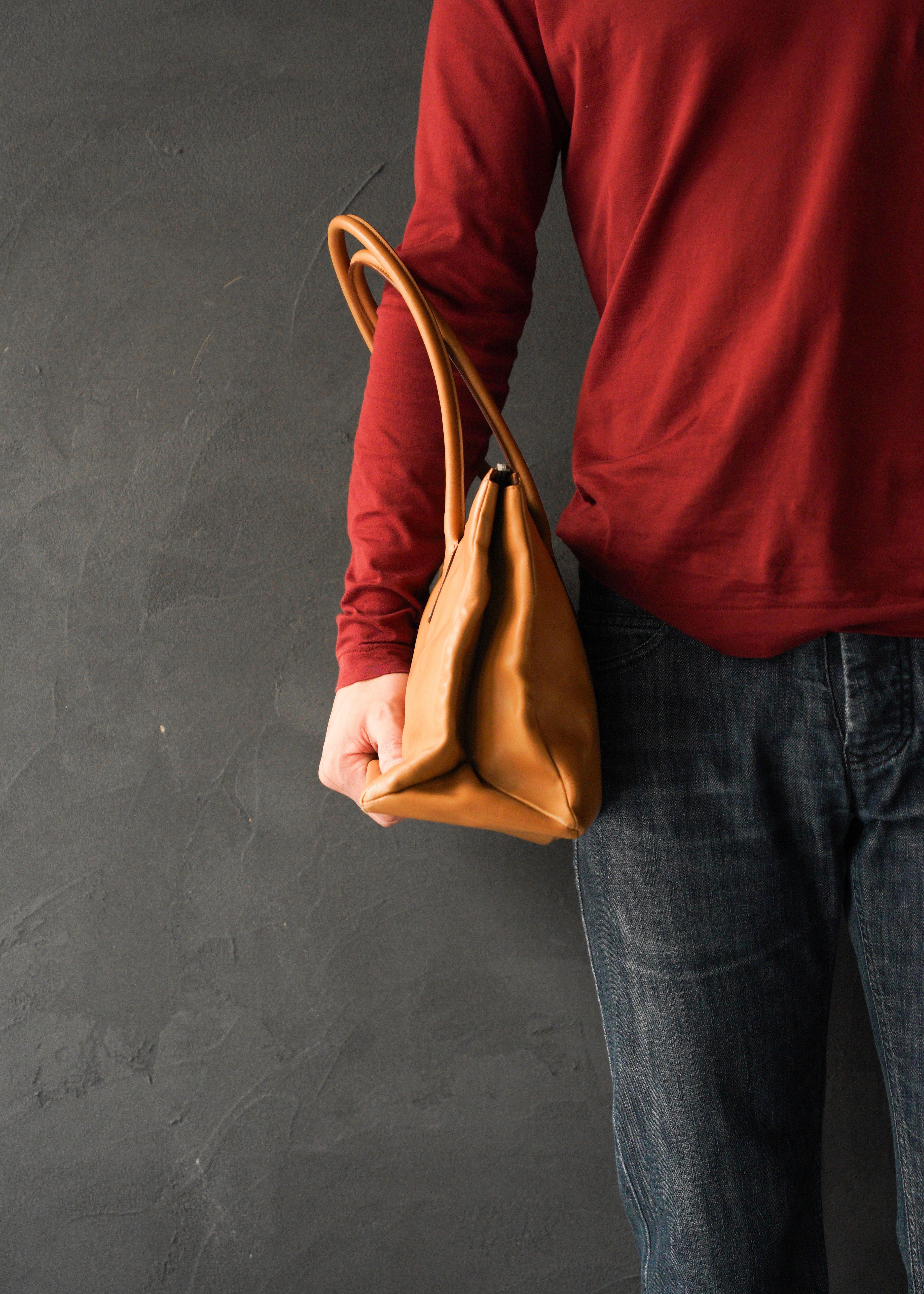 JIL SANDER leather hand bag