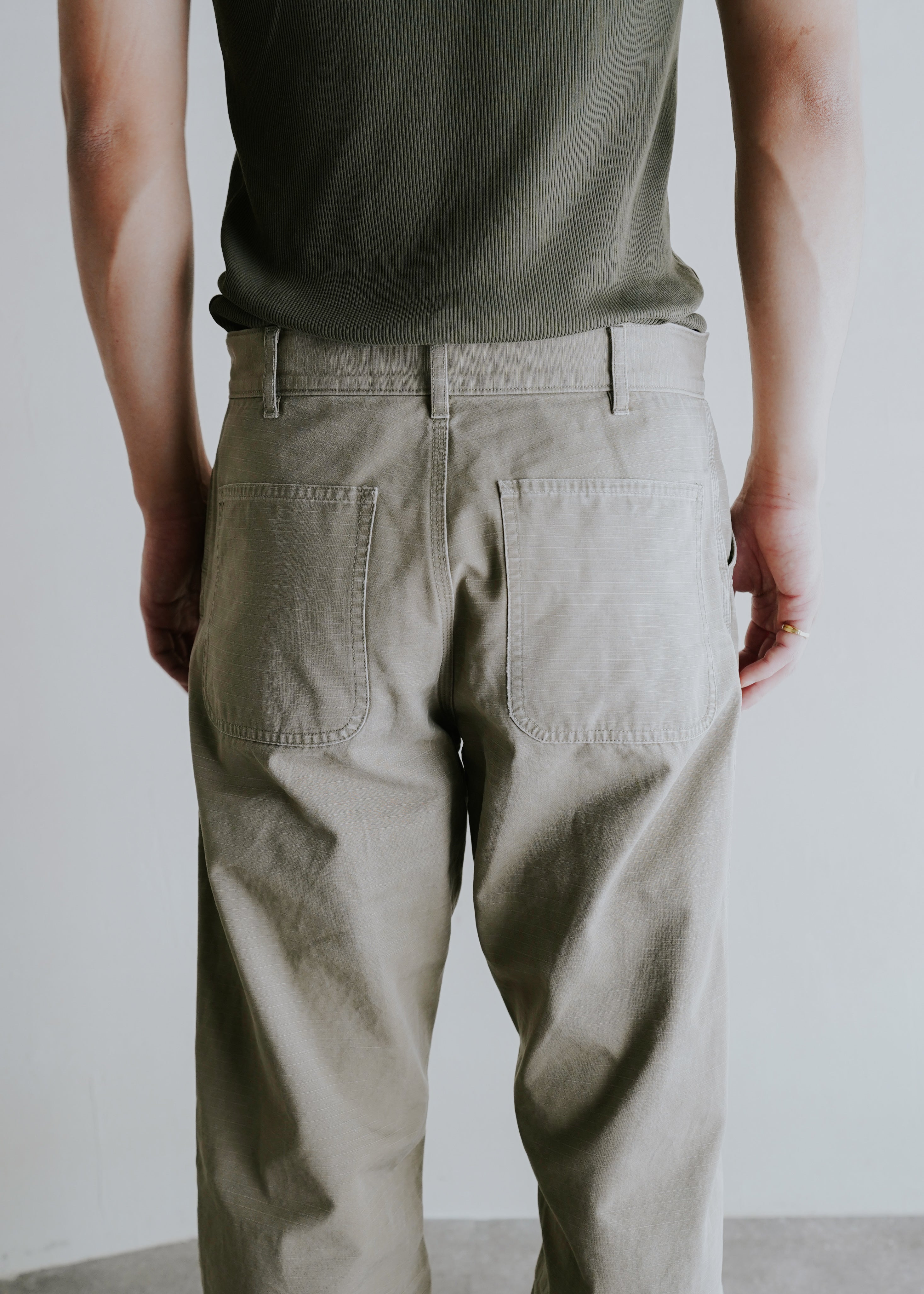 90's A.P.C. wide cotton trousers