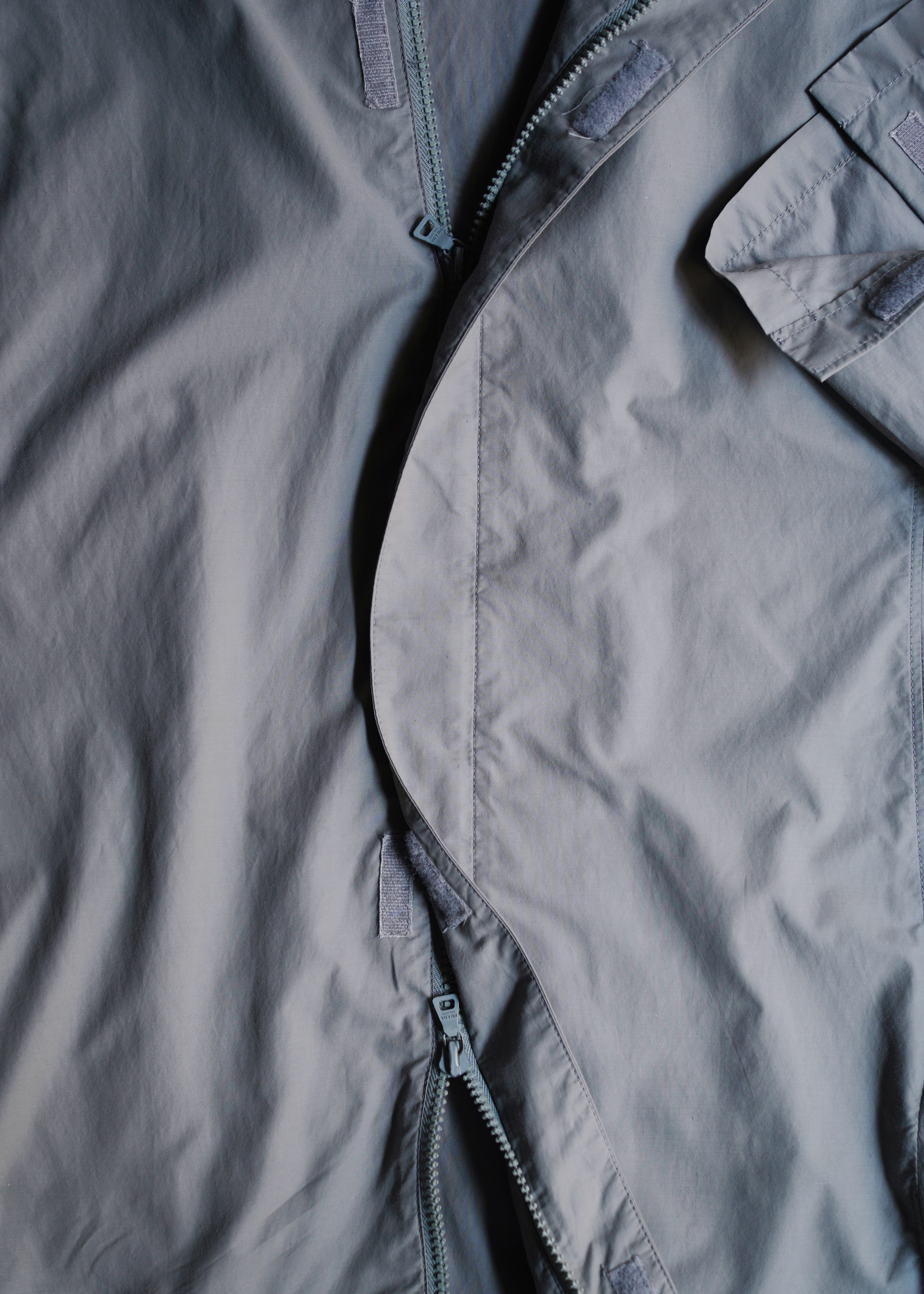 PRADA 98SS cotton-nylon gabardine mac coat
