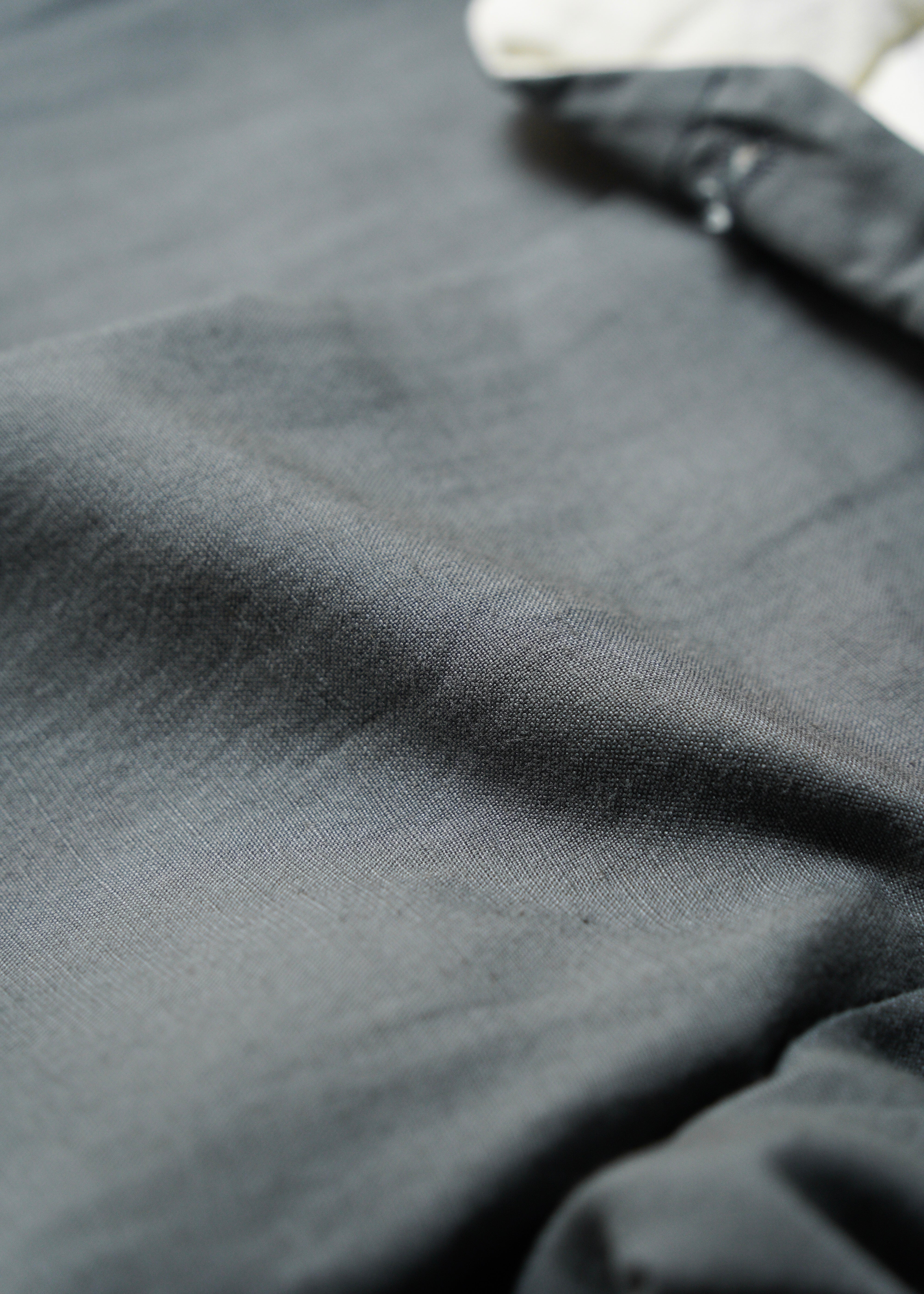 00’s ARMANI COLLEZIONI center crease cotton blend linen pants