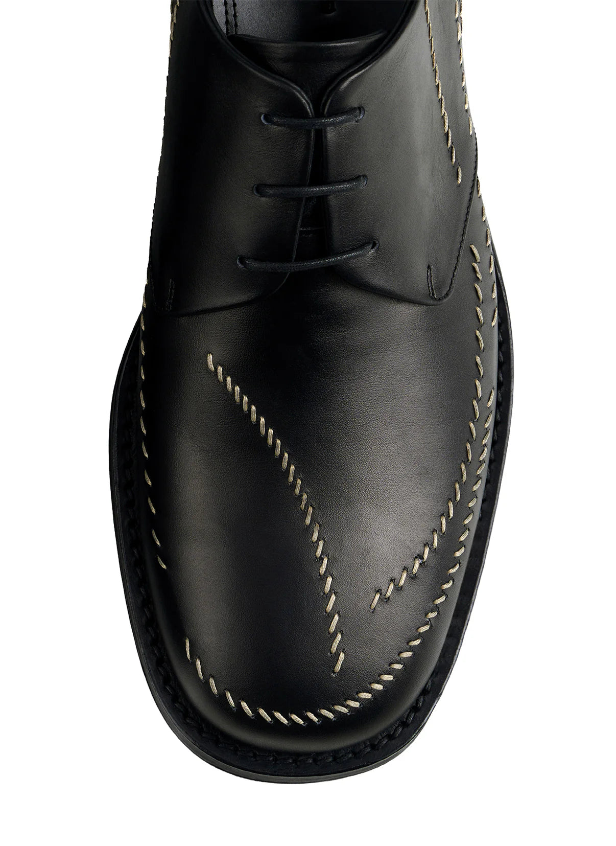 POST ARCHIVE FACTION 26SS SASHIKO Derby / Matt Black