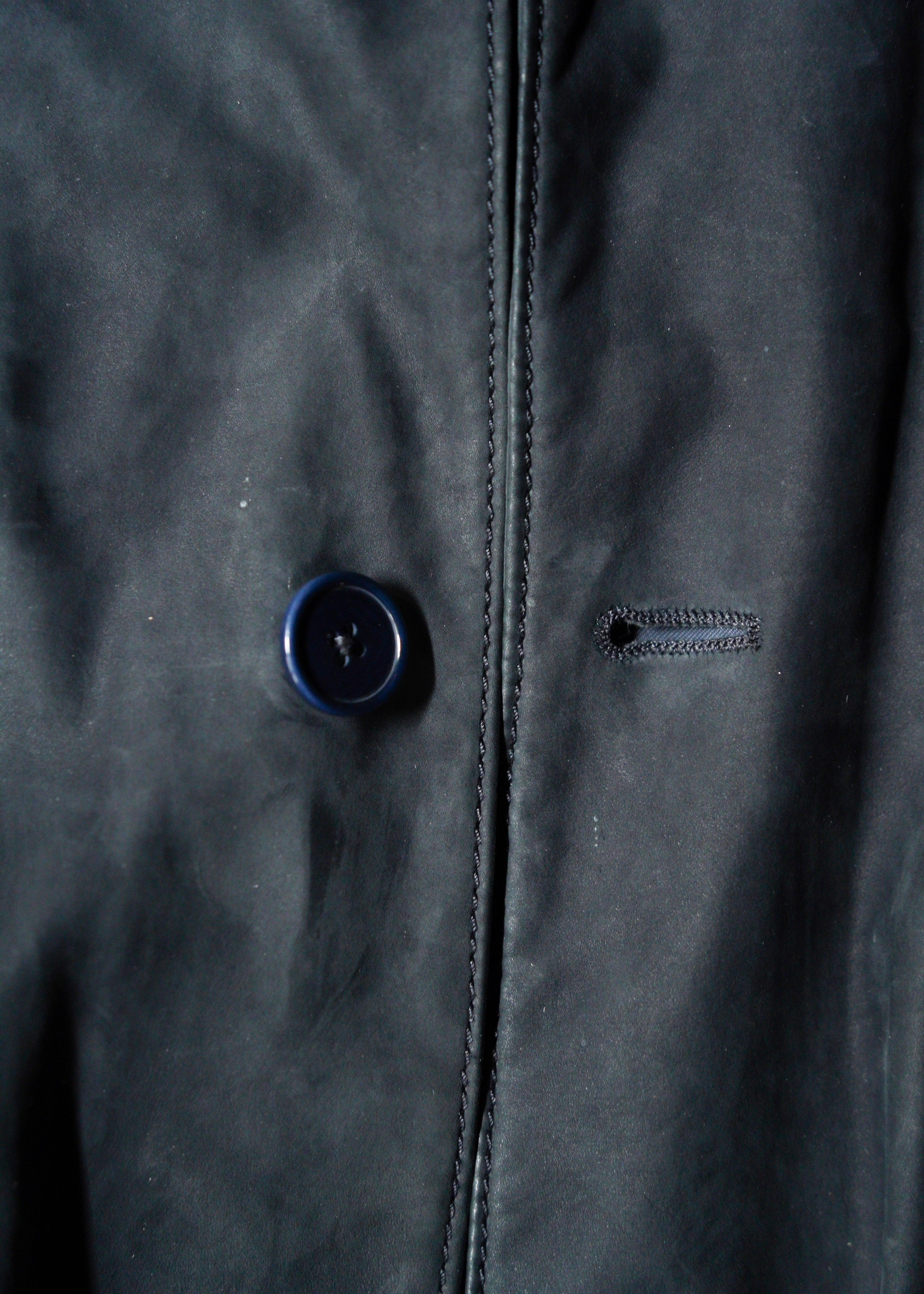 00-10’s BOTTEGA VENETA suede leather field jacket