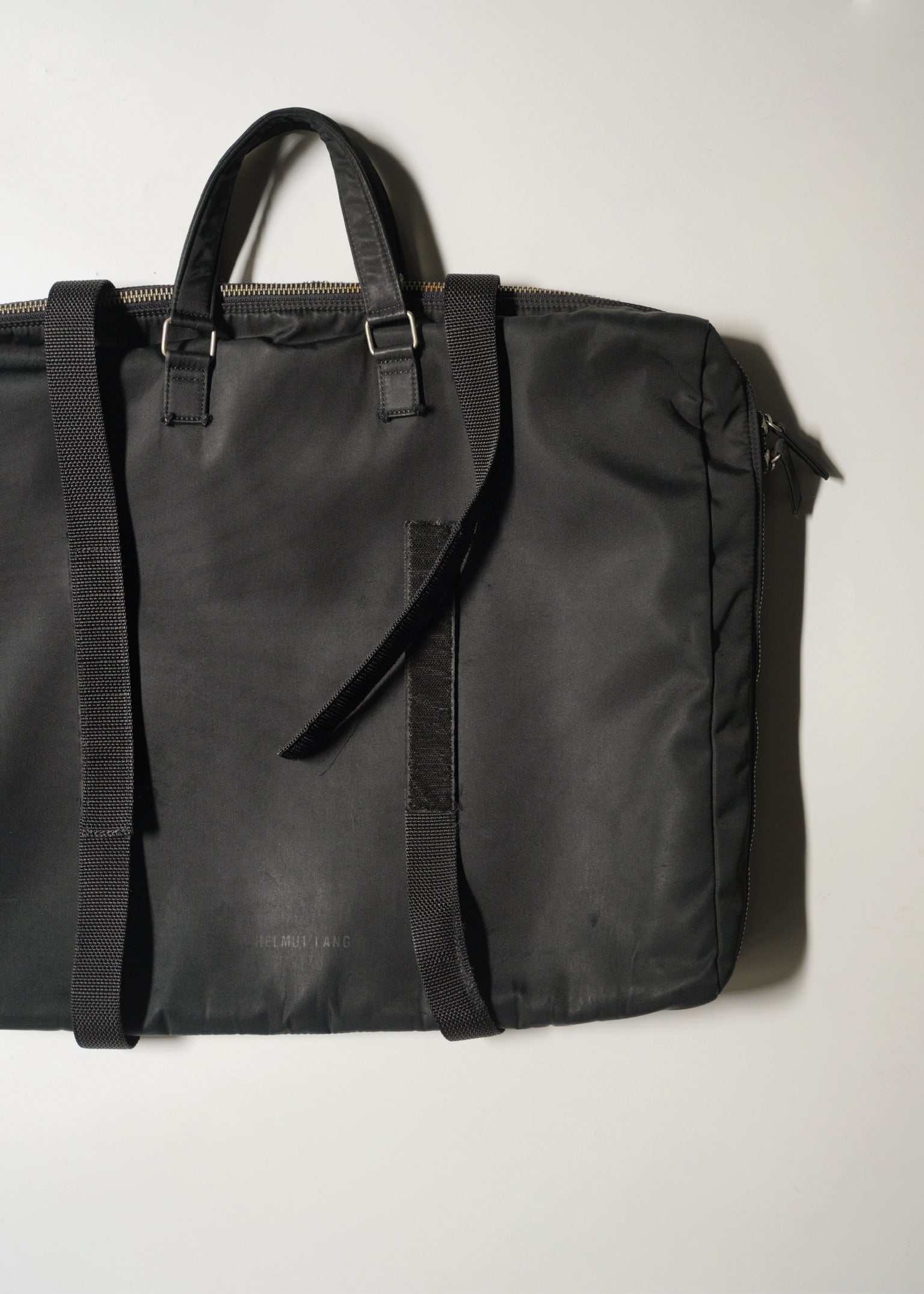 90's HELMUT LANG bondage nylon brief bag