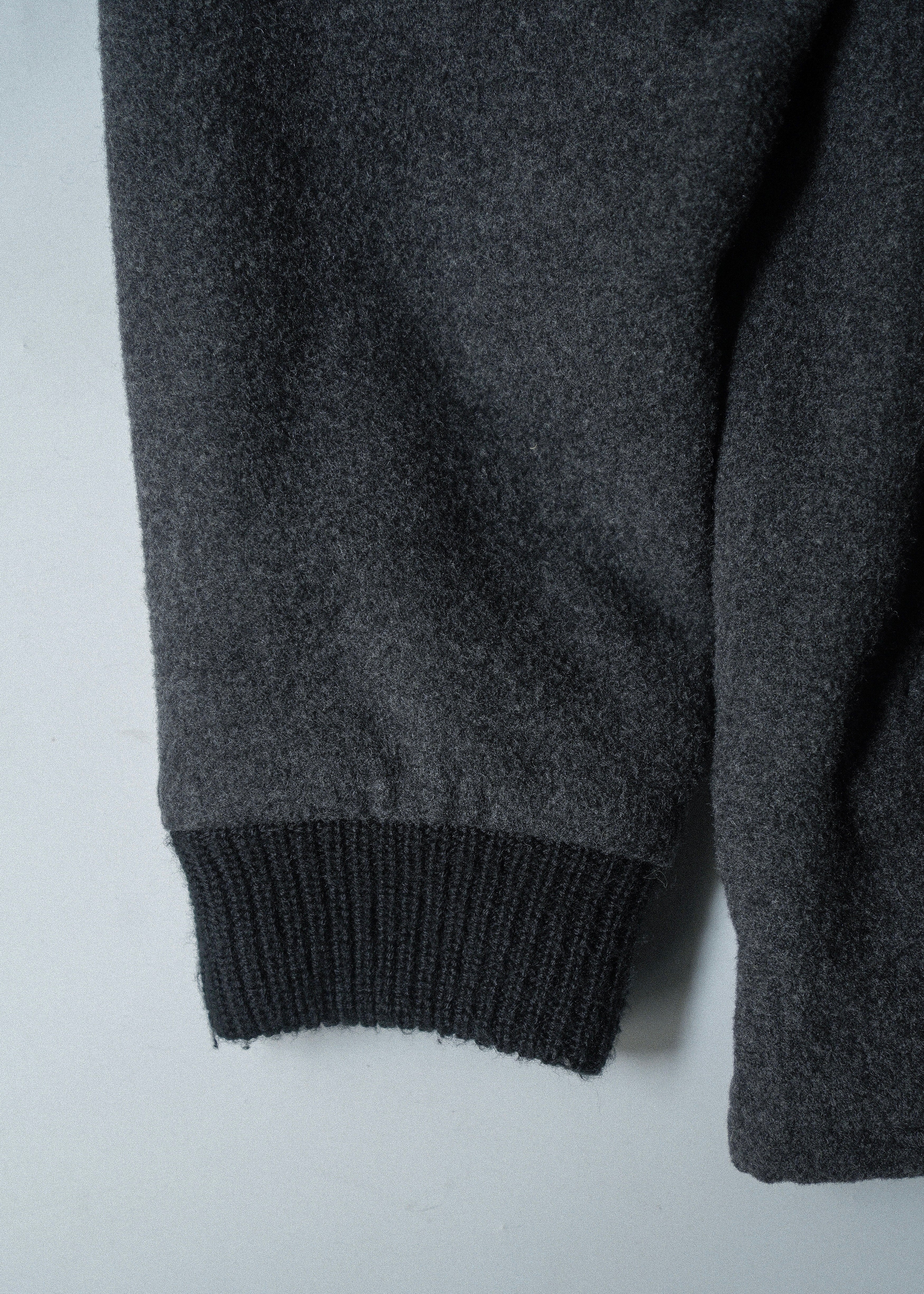 90's agnes b. homme wool zip up blouson
