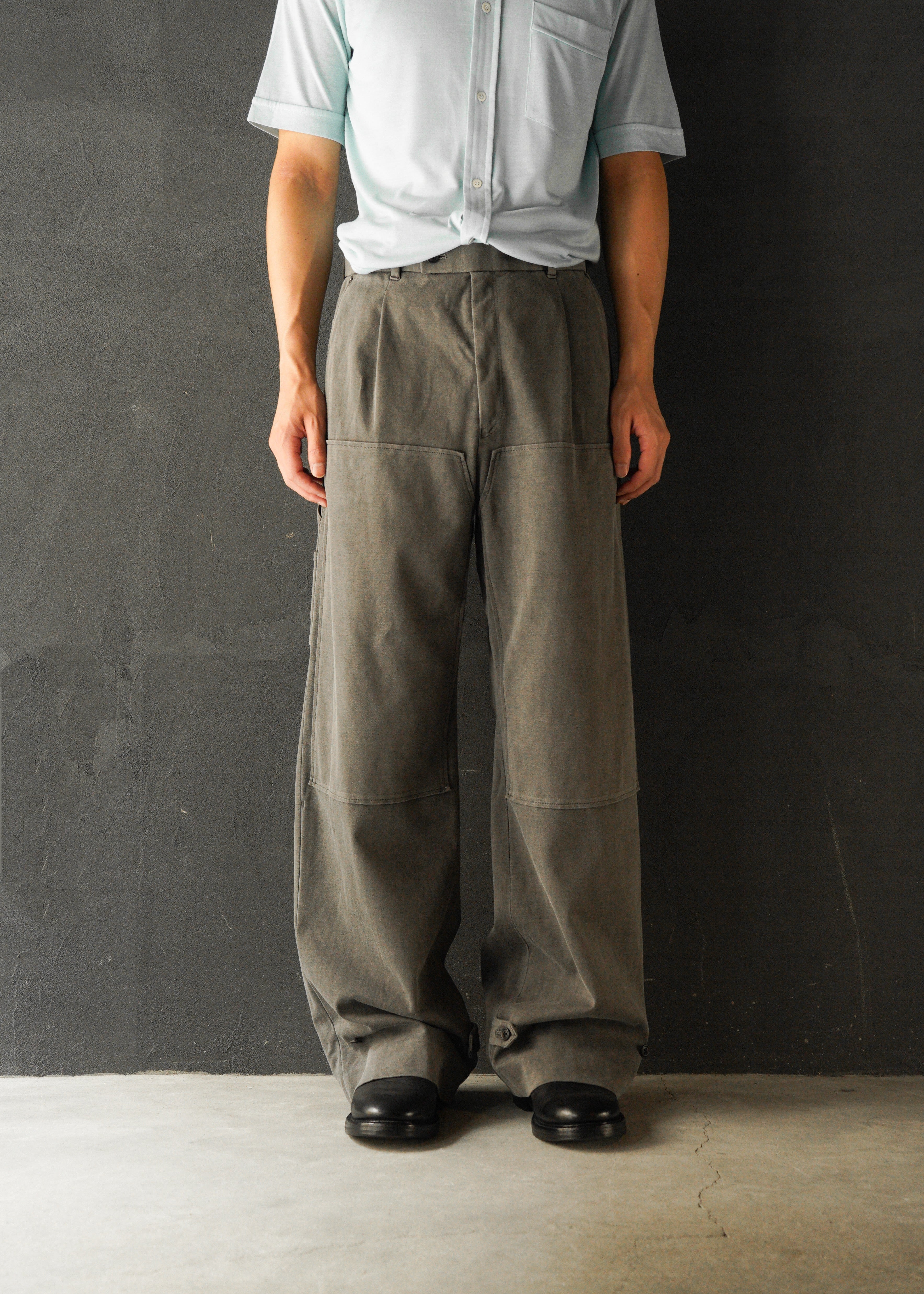 SASAKI SATORU 26SS cut and sew painter trousers