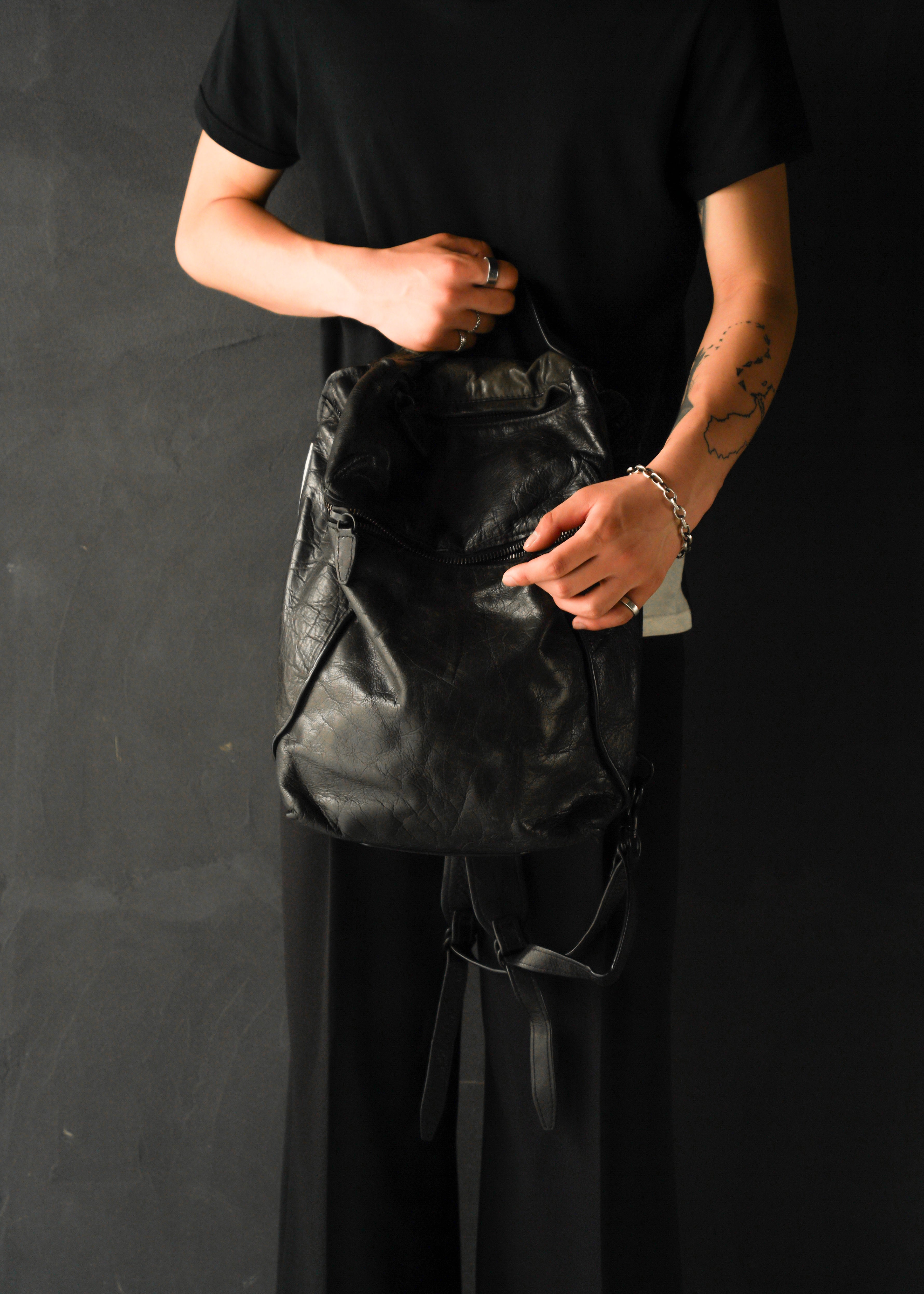 Alexander Wang mulch pocket 2 way leather backpack
