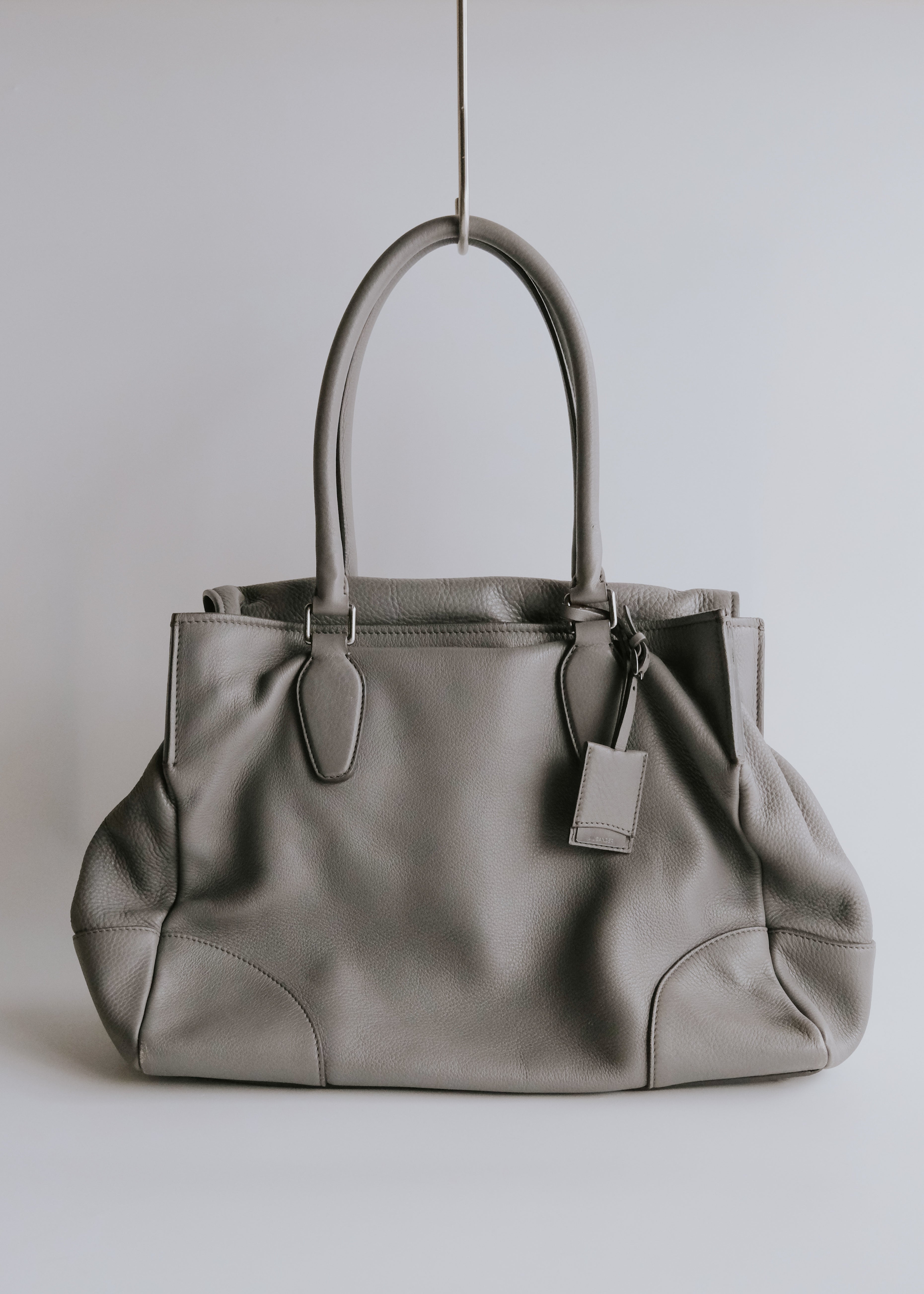 JIL SANDER multiple pocket leather hand bag