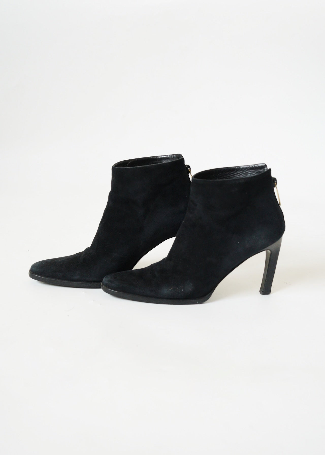00's- GUCCI suède leather mid boots