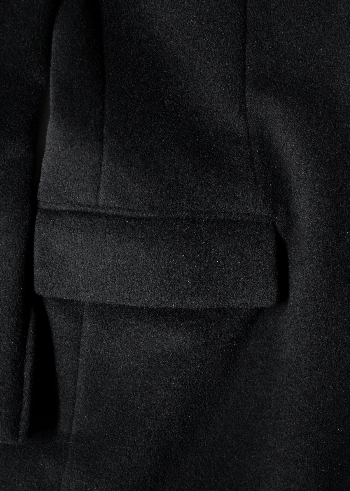 Jean Paul Gaultier HOMME belted neck double zip angora blend wool maxi-length coat