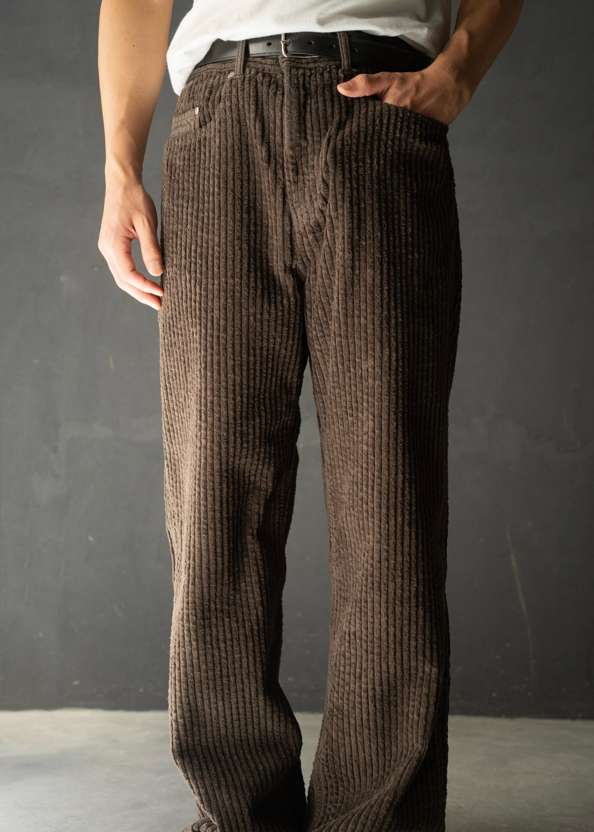 mfpen 26AW Generation Trousers / Dark Brown Amplified Cord
