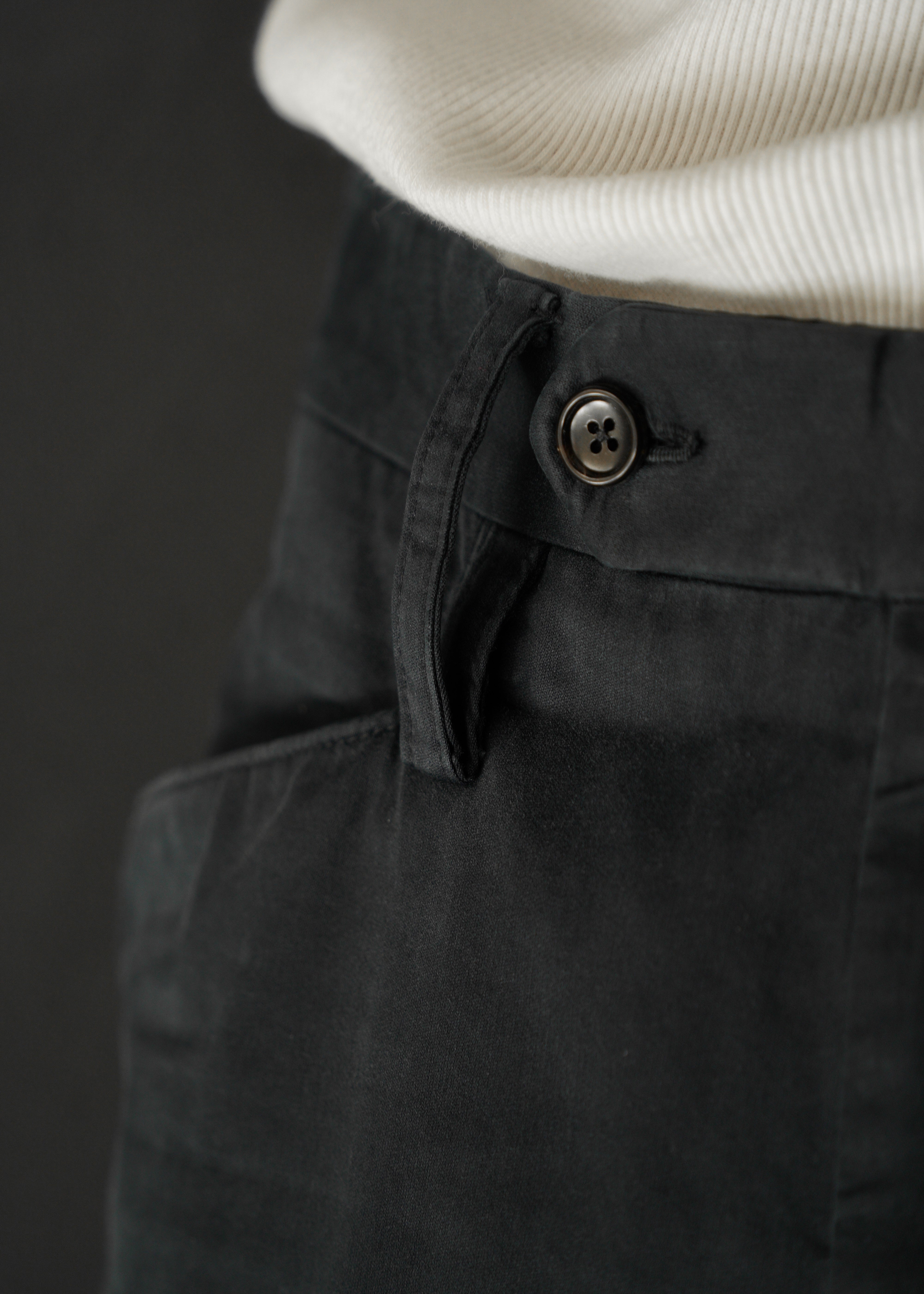 GUCCI by Tom Ford 2004SS tapered cotton trousers