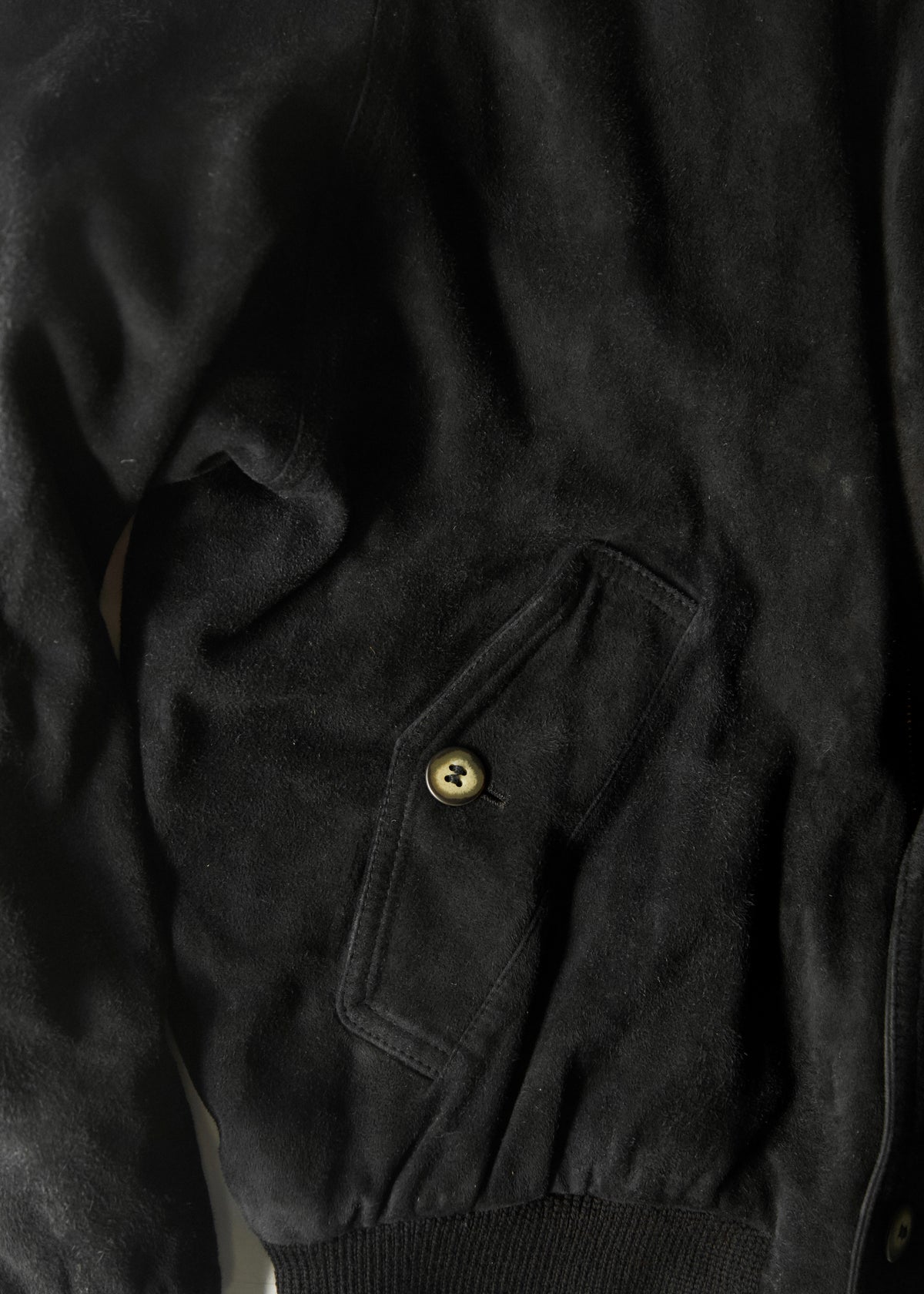 90-00’s Salvatore Ferragamo suede leather valstar jacket