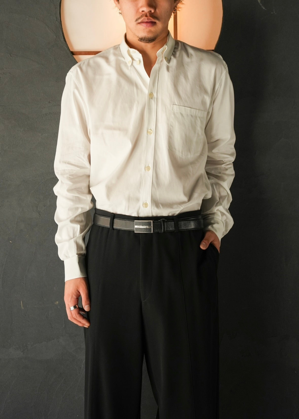 00’s HELMUT LANG button down cotton shirts
