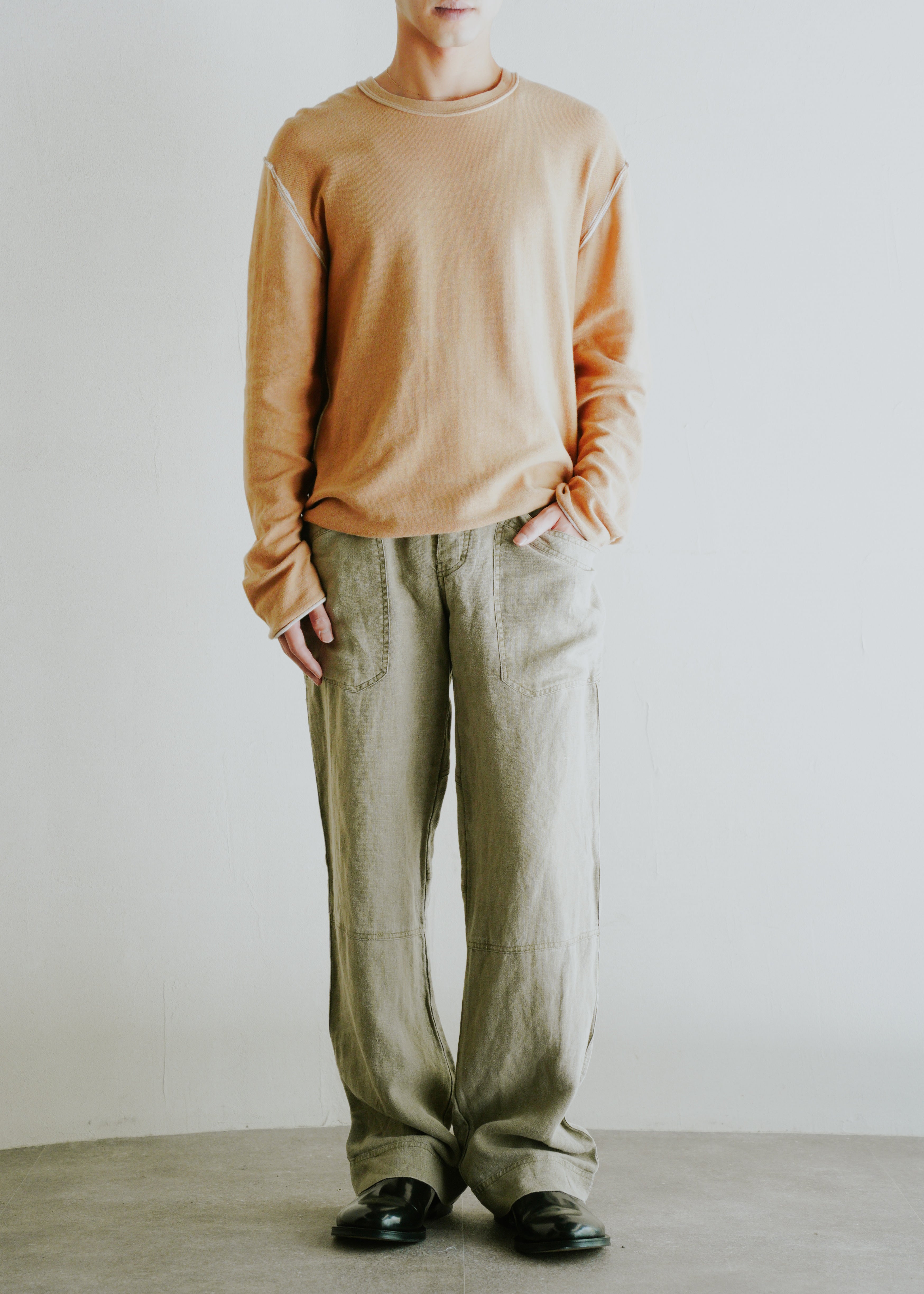 ISSEY MIYAKE 07SS outseam L/S cut and sew